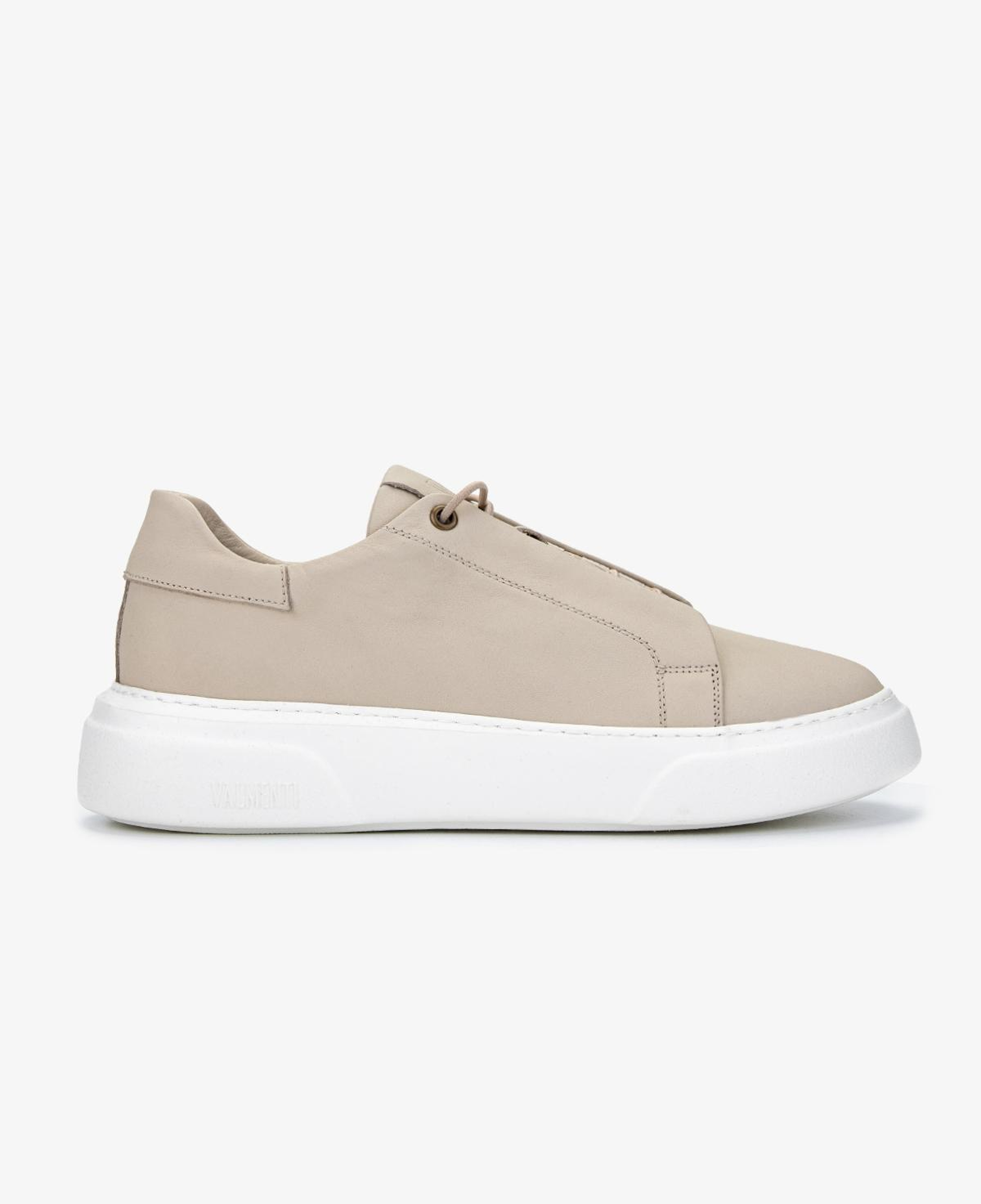 Valmenti Erkek Hakiki Deri Bej Sneakers & Spor Ayakkabı