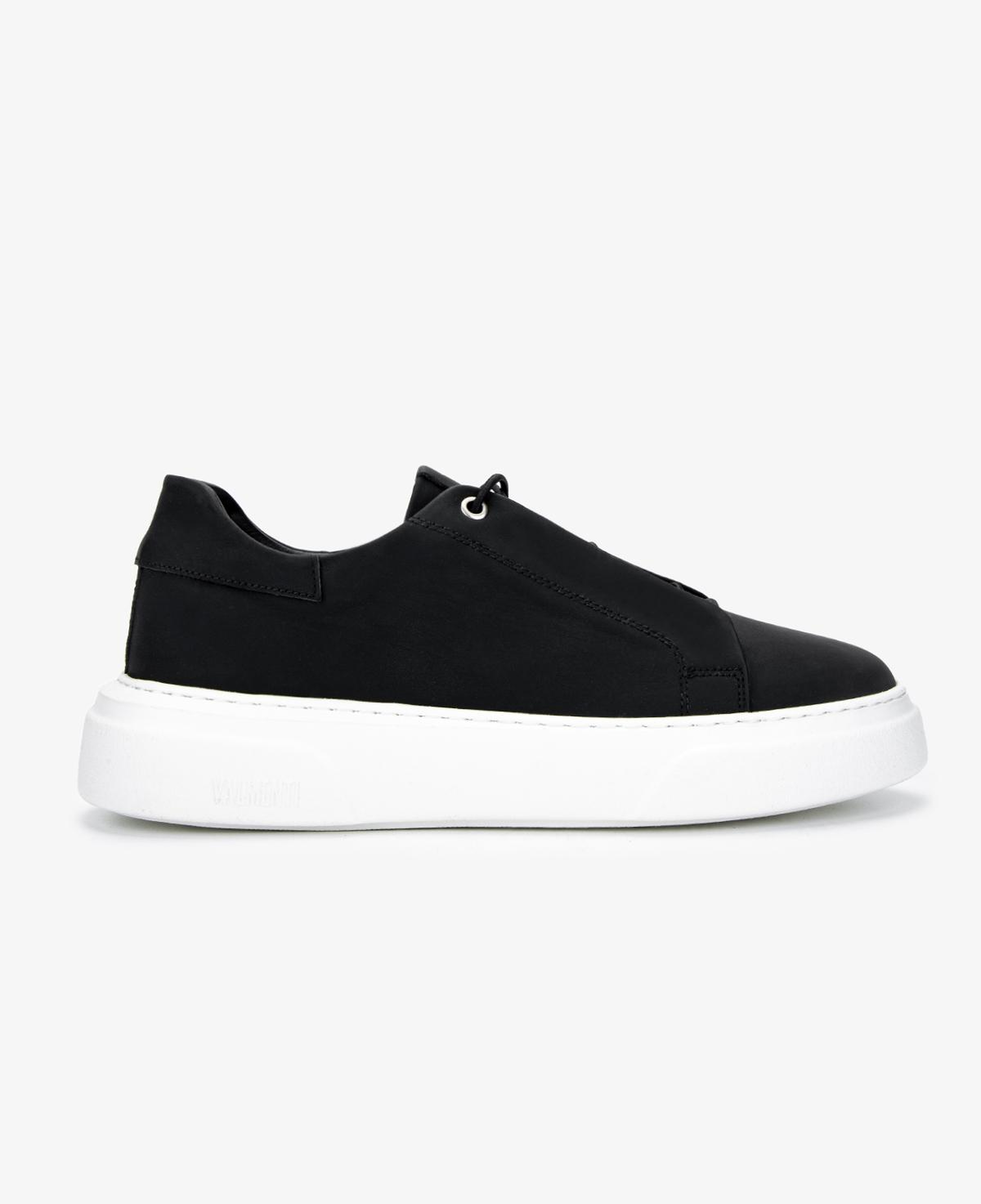 Valmenti Erkek Hakiki Deri Siyah Sneakers & Spor Ayakkabı