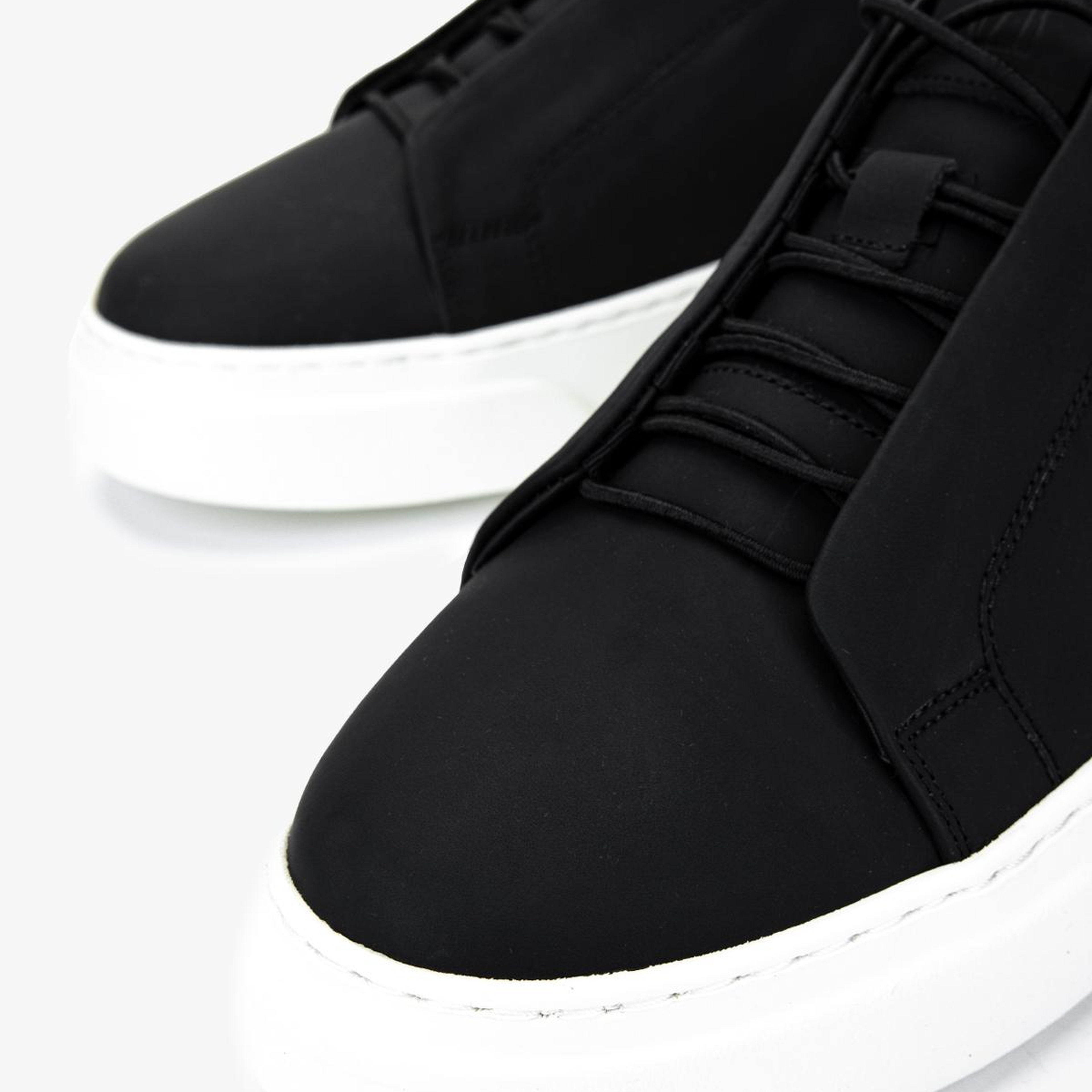 Valmenti Erkek Hakiki Deri Siyah Sneakers & Spor Ayakkabı