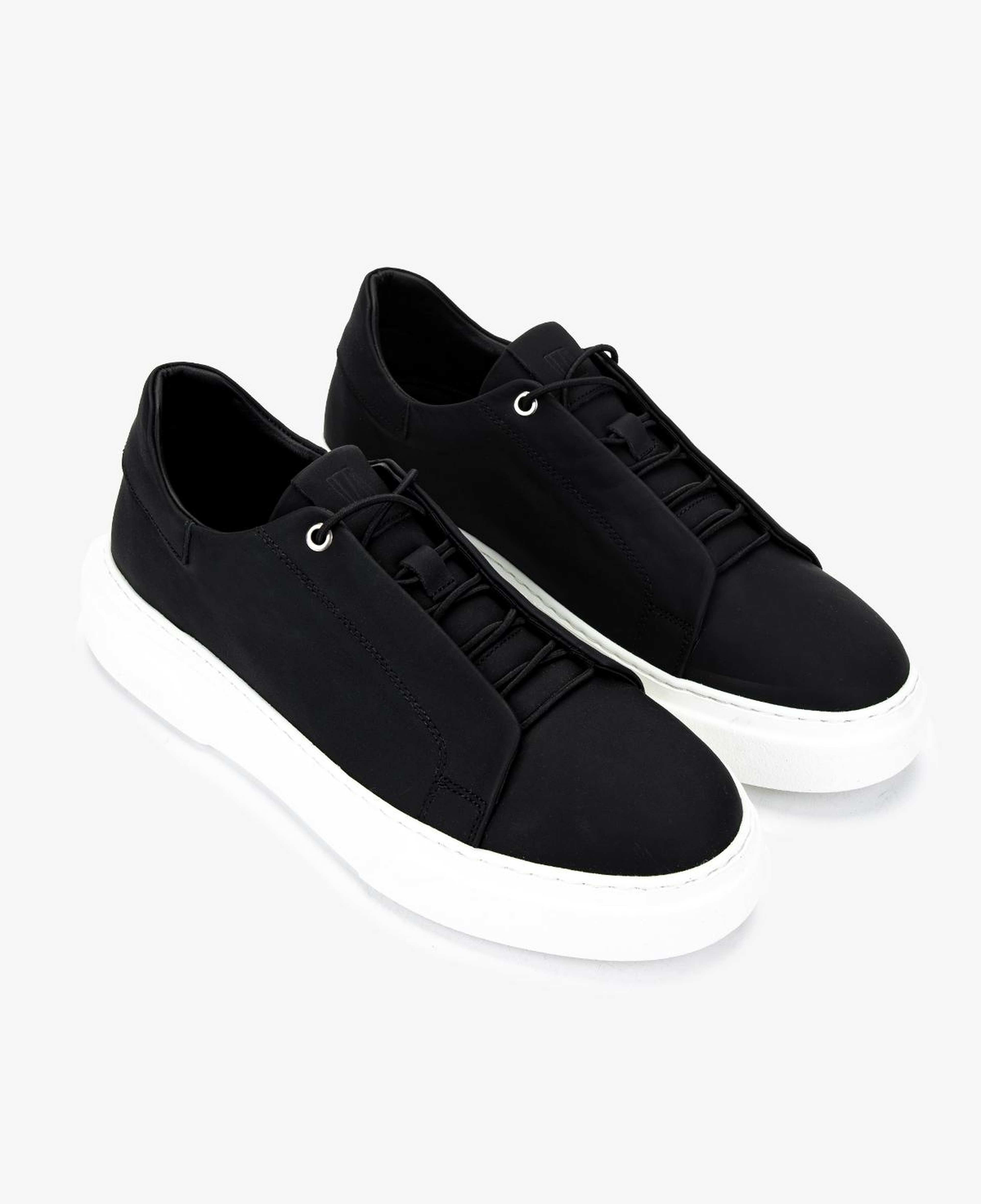 Valmenti Erkek Hakiki Deri Siyah Sneakers & Spor Ayakkabı