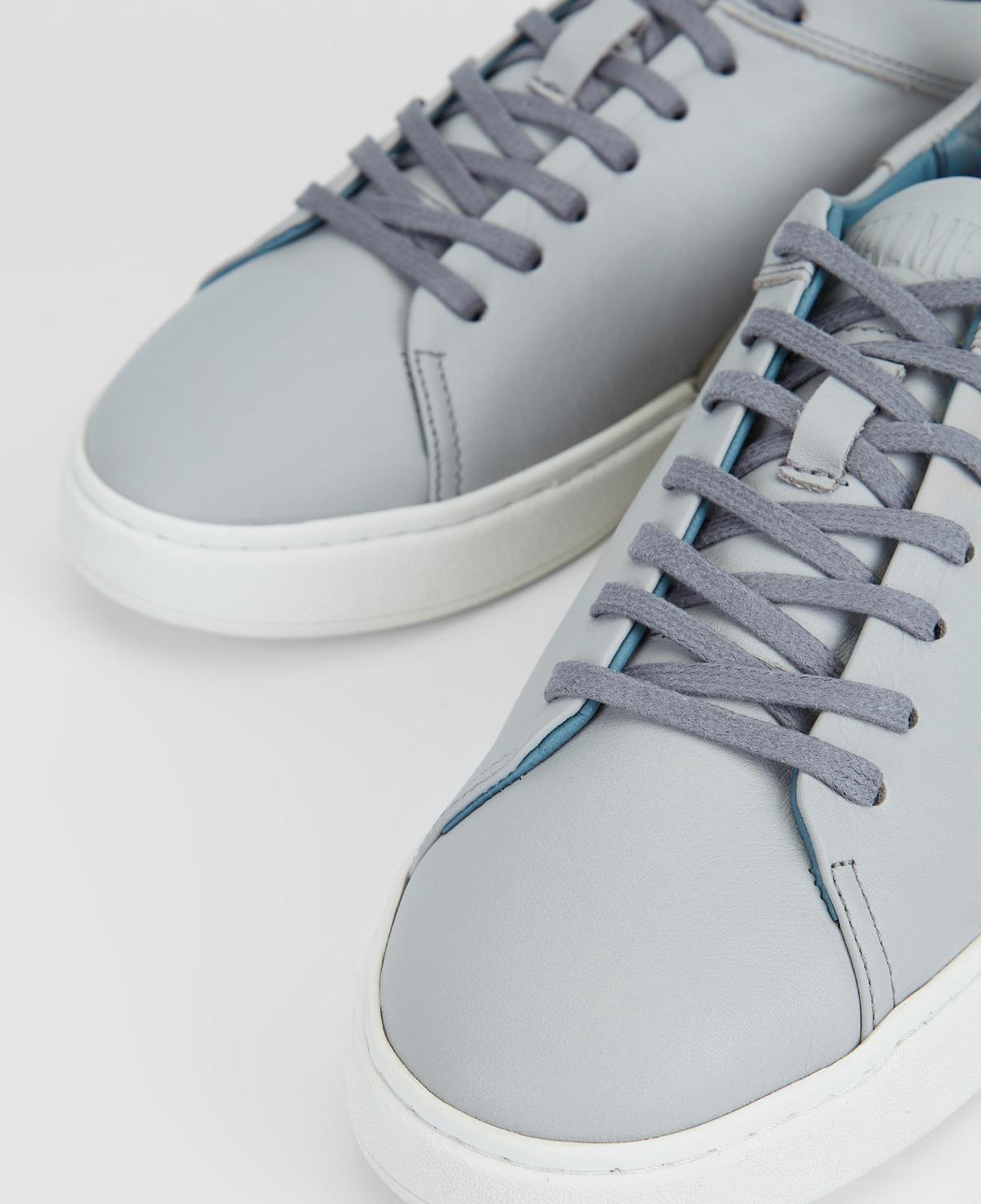 Valmenti Erkek Hakiki Deri Gri Sneakers & Spor Ayakkabı