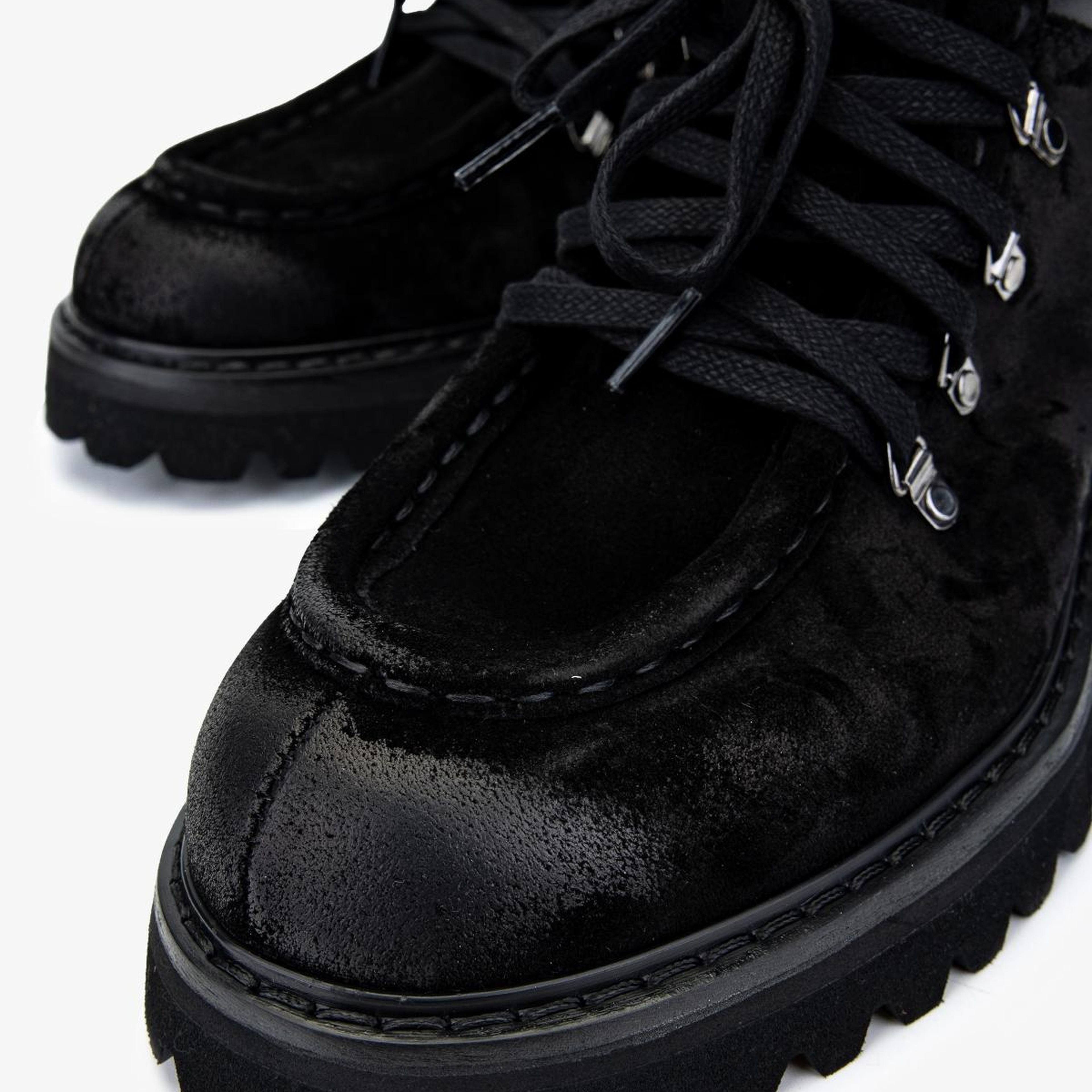 Valmenti Erkek Süet Deri Siyah Süet Bot Ayakkabı