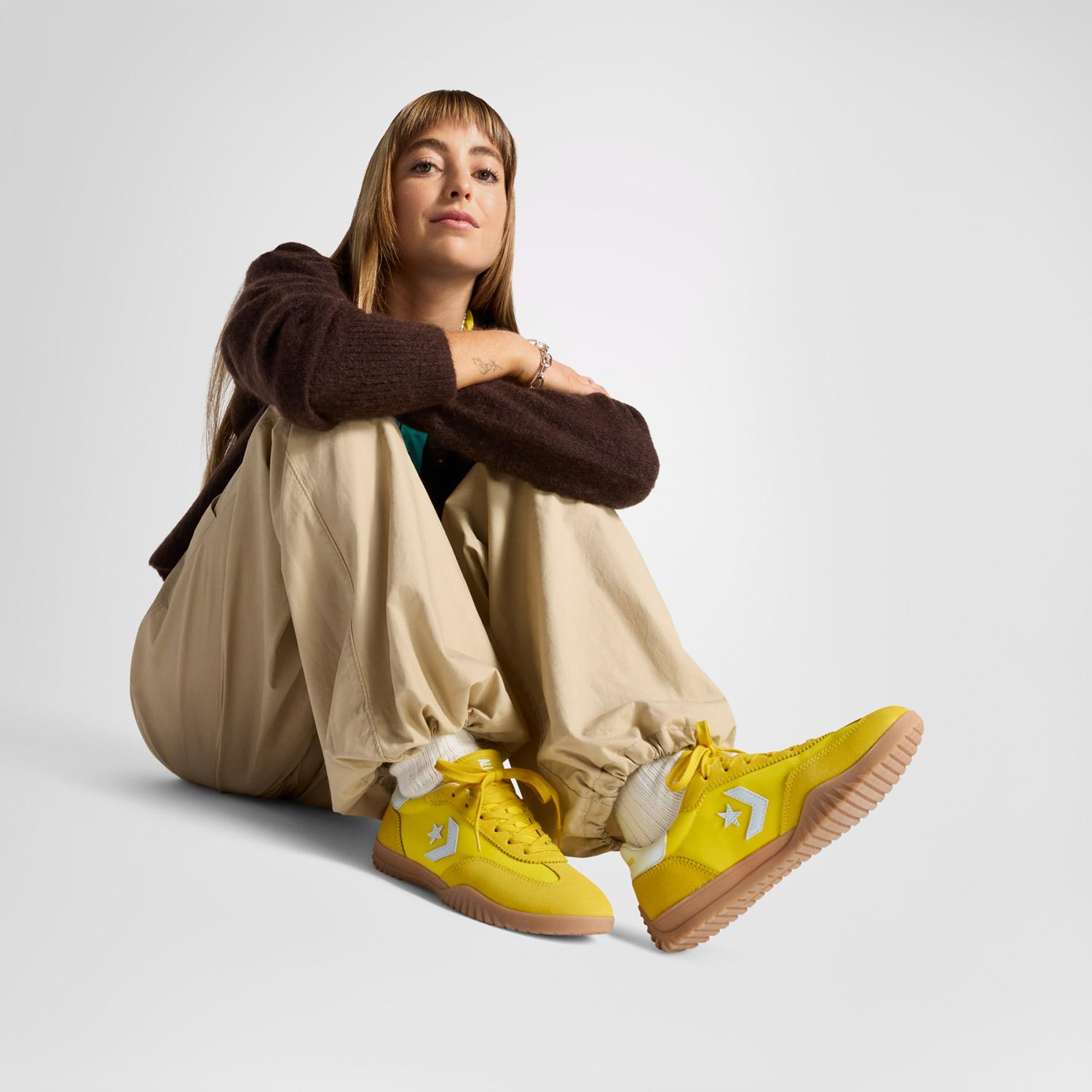 Converse Sarı Converse Run Star Unisex Sneaker