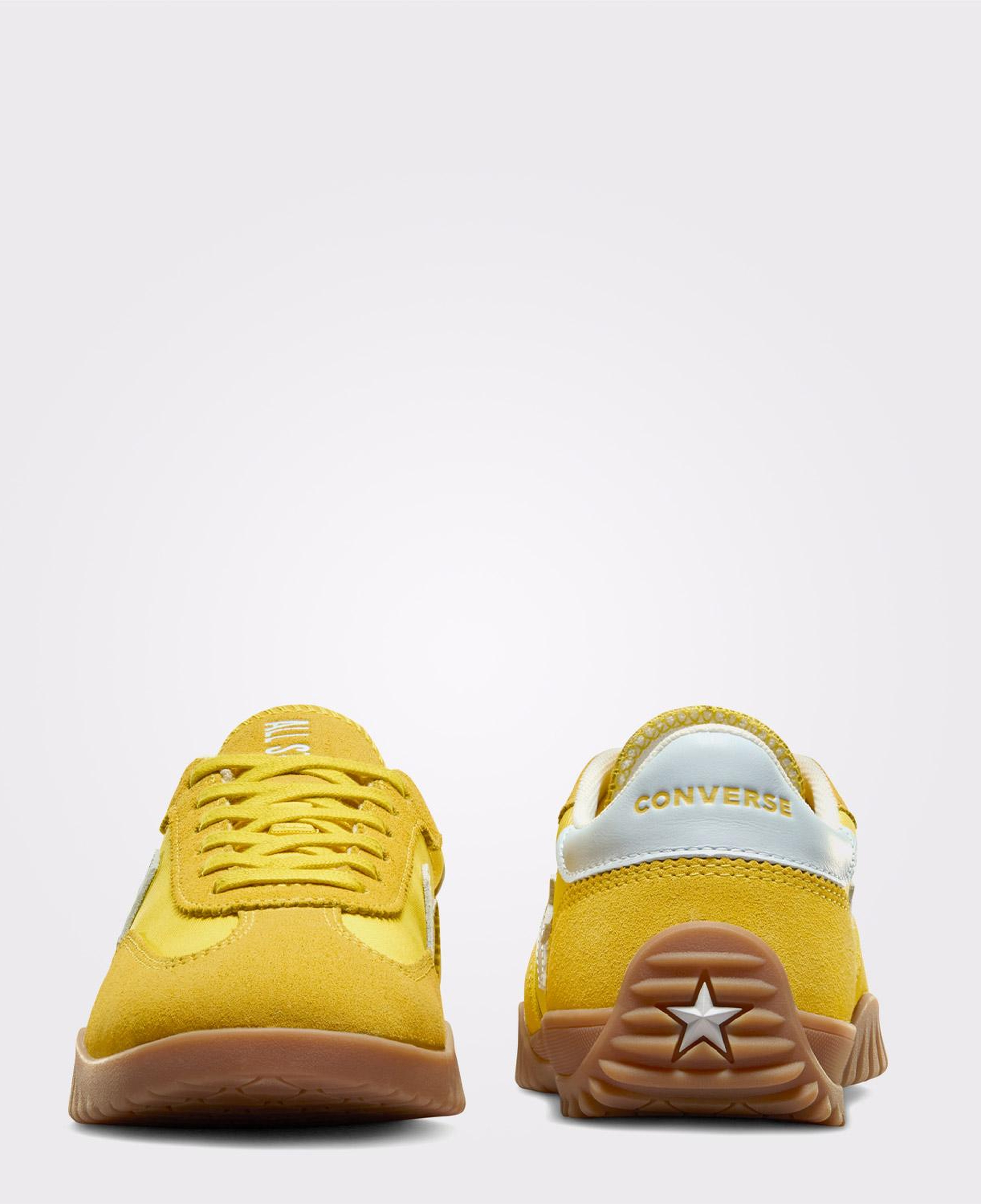 Converse Run Star Trainer Unisex Sarı Süet Sneaker