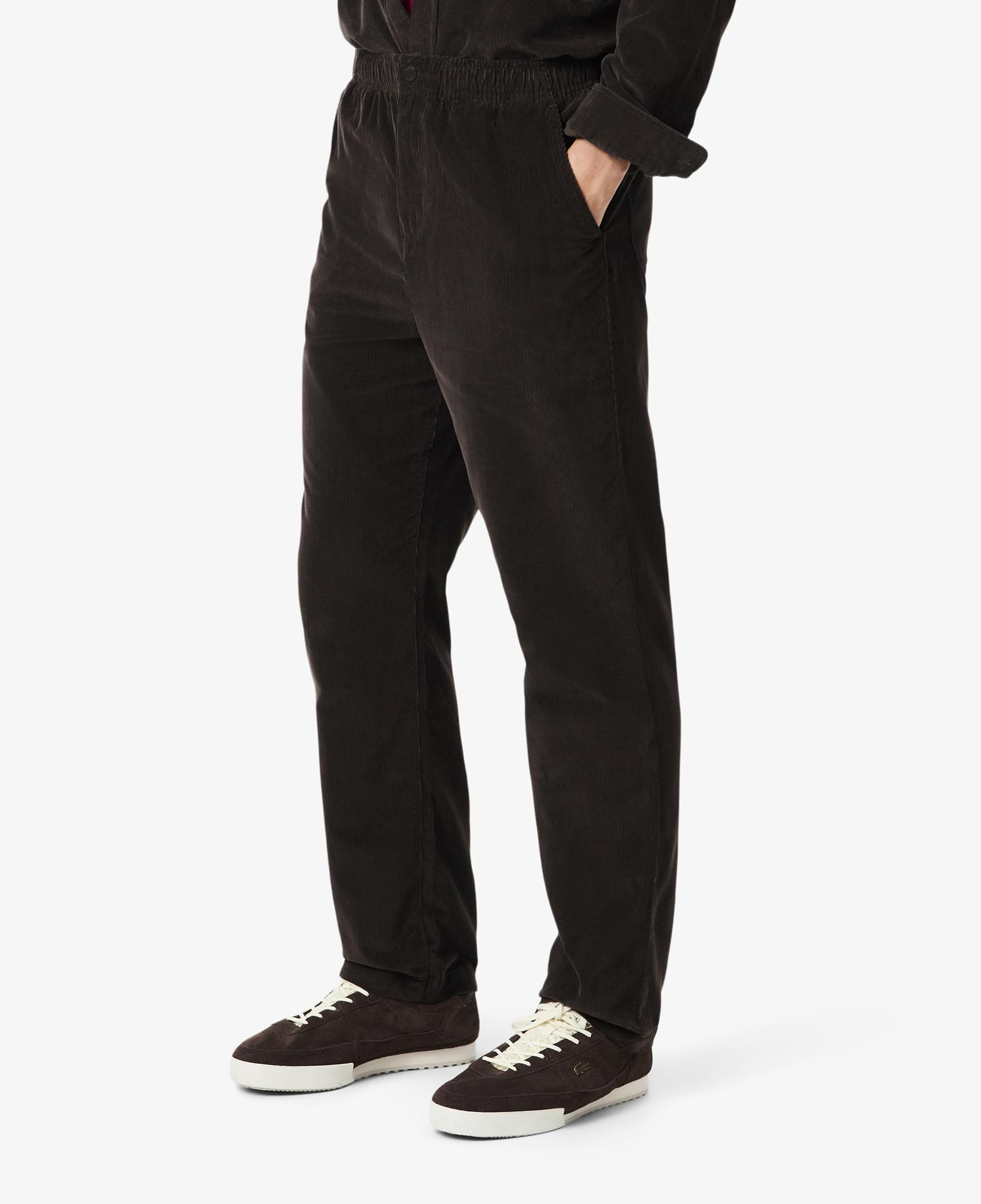 Lacoste Erkek Regular Fit Kahverengi Pantolon