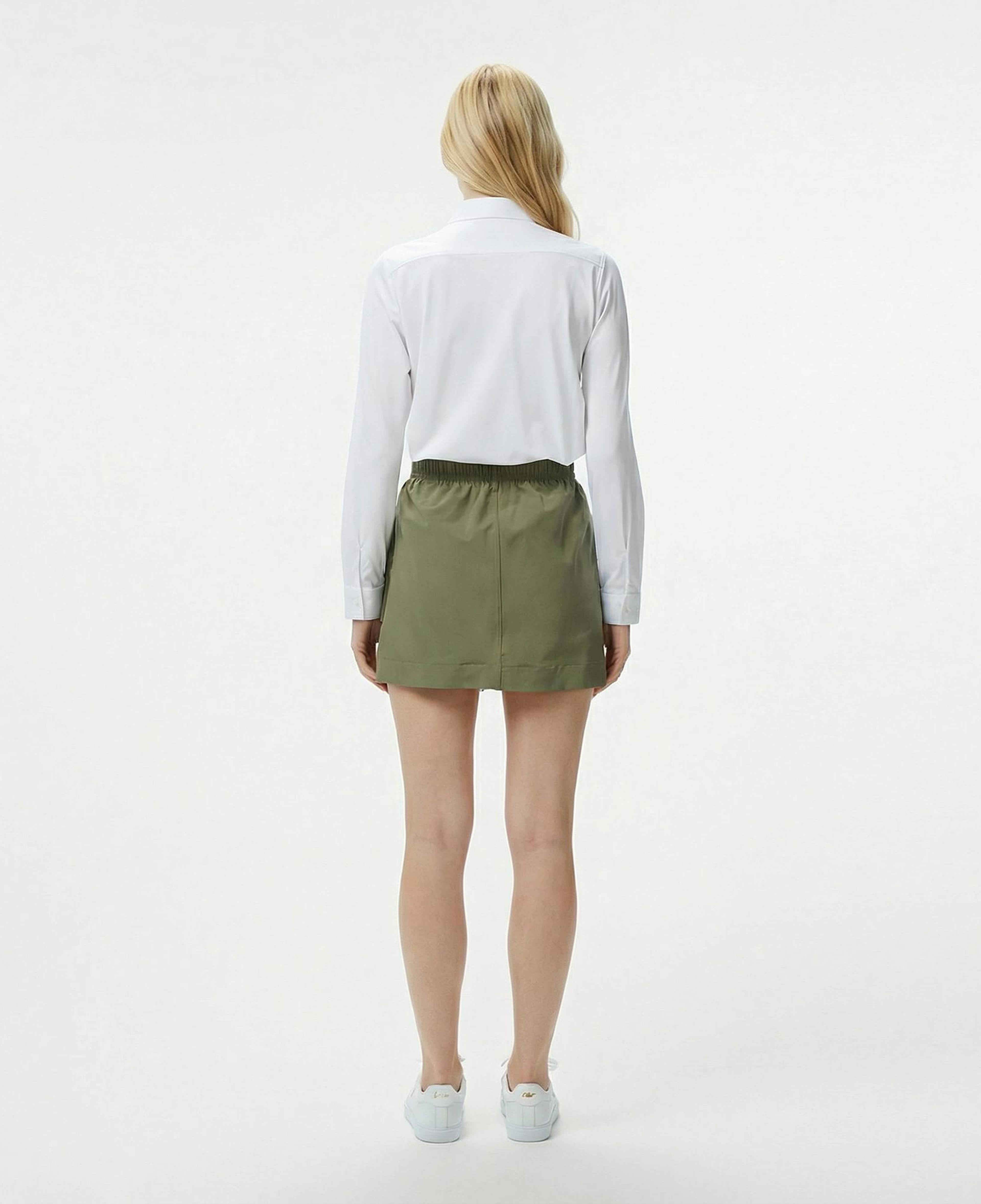 Lacoste Kadın Regular Fit Haki Etek