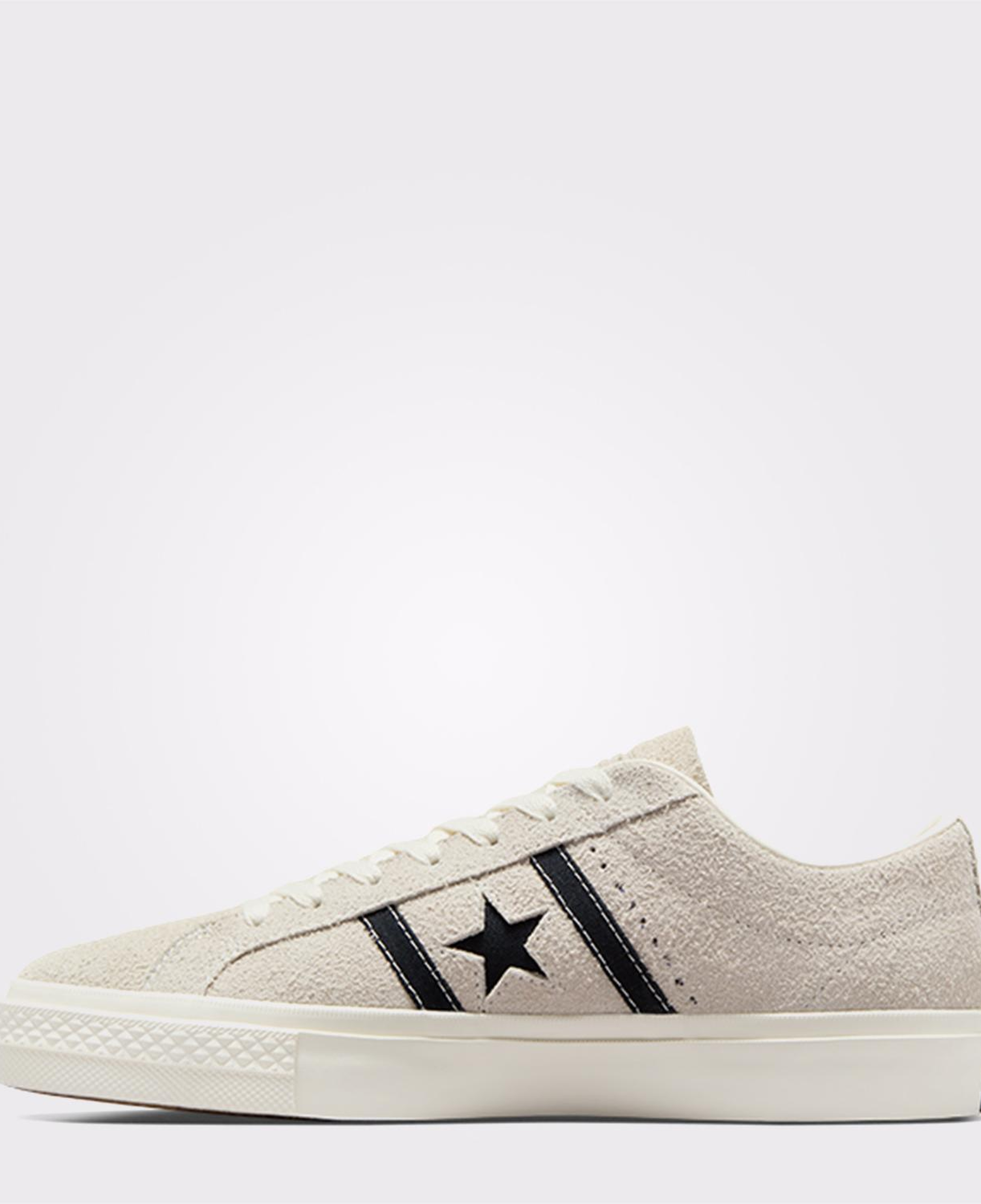 Converse One Star Academy Pro Unisex Krem Süet Sneaker