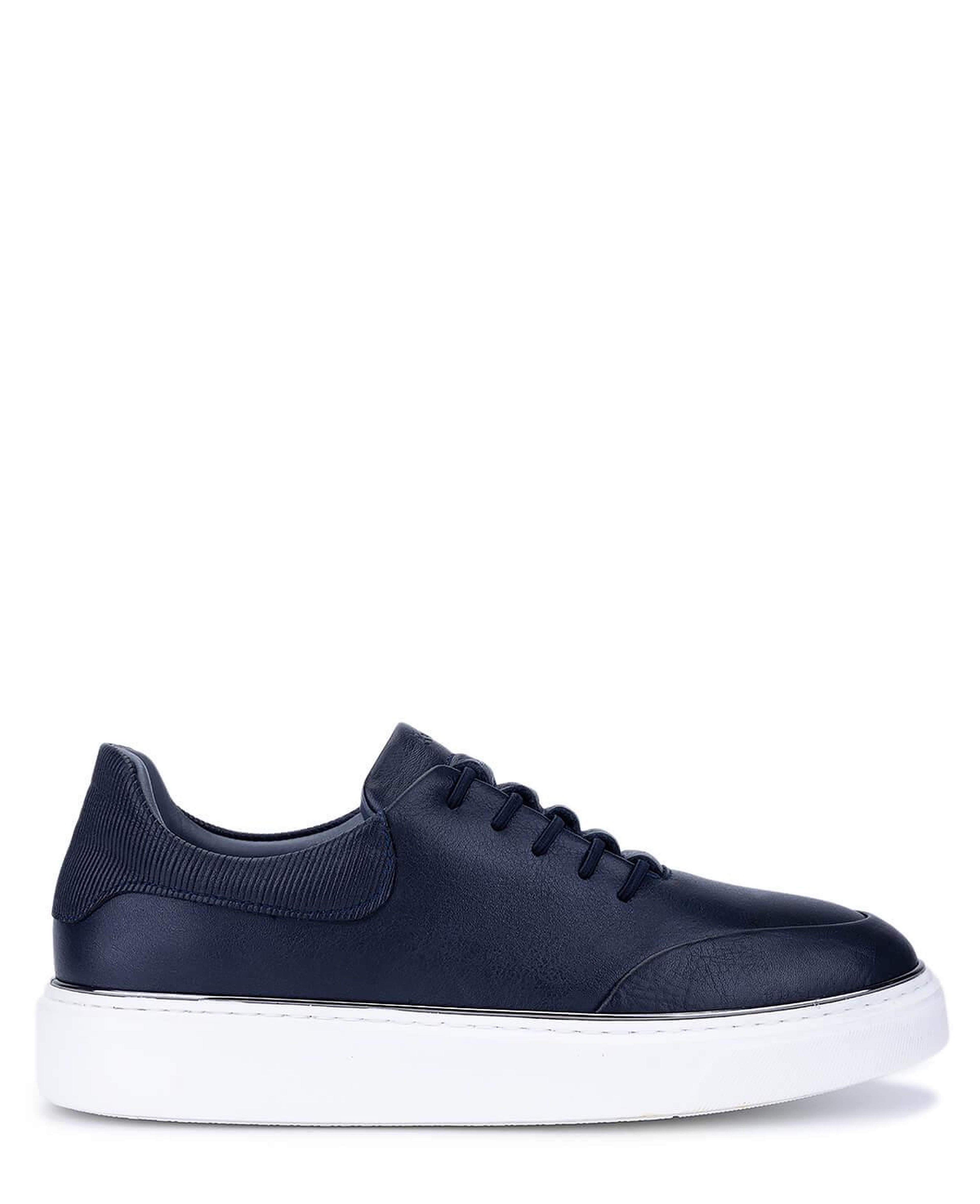 Tamer Tanca Erkek Hakiki Deri Lacivert Sneakers & Spor Ayakkabı