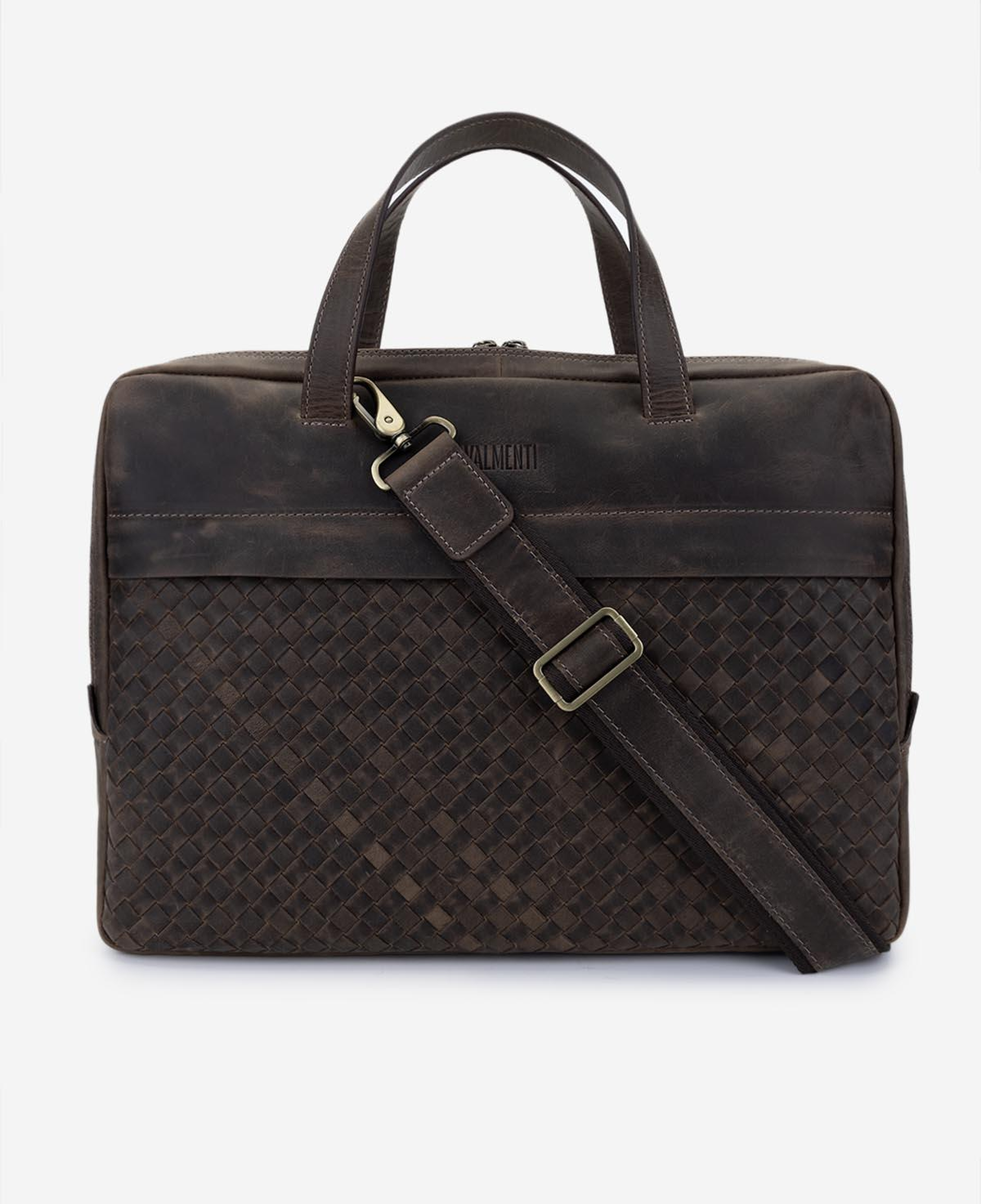 Valmenti Erkek Hakiki Deri Vizon Evrak Çantası