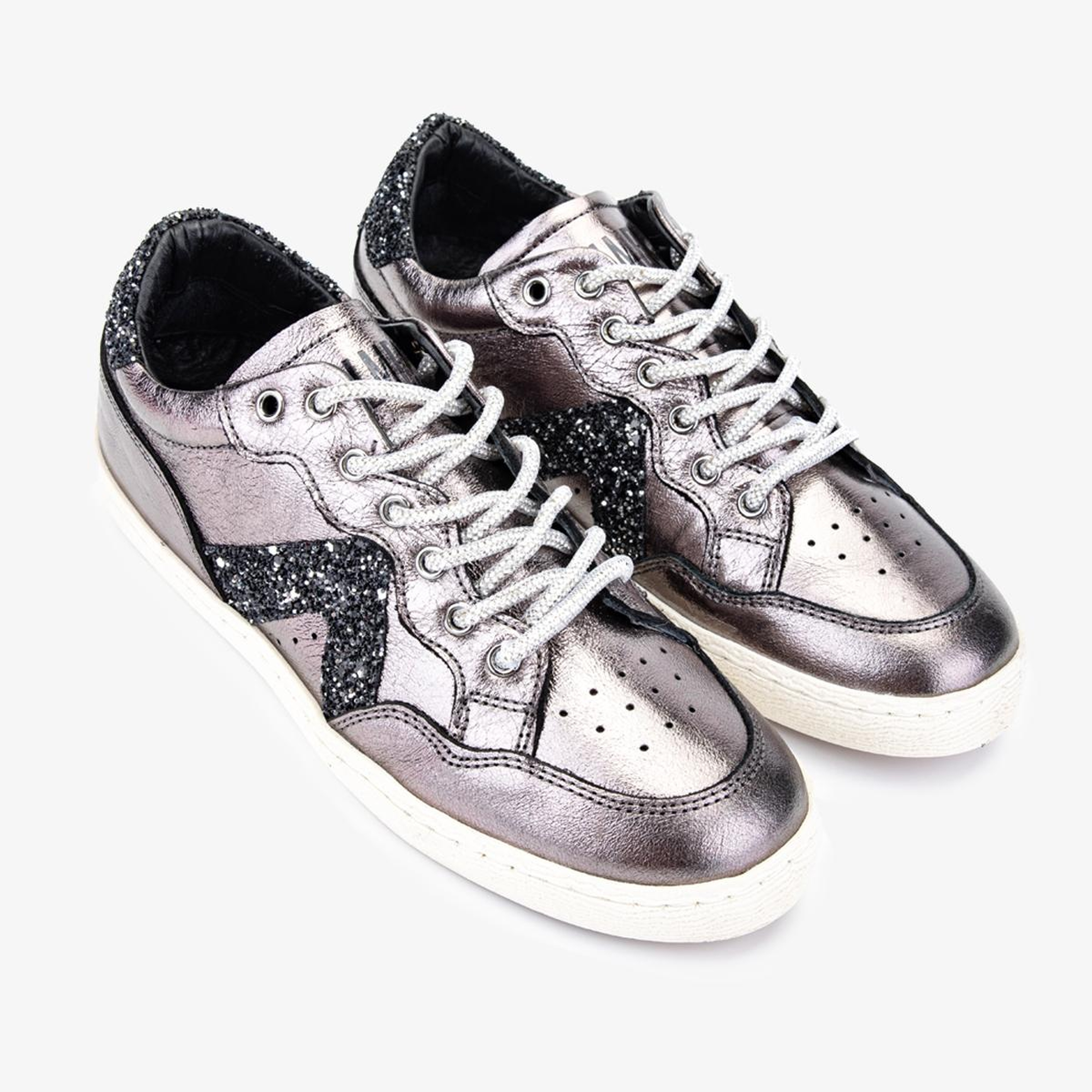 Valmenti Kadın Hakiki Deri Siyah Sneakers & Spor Ayakkabı