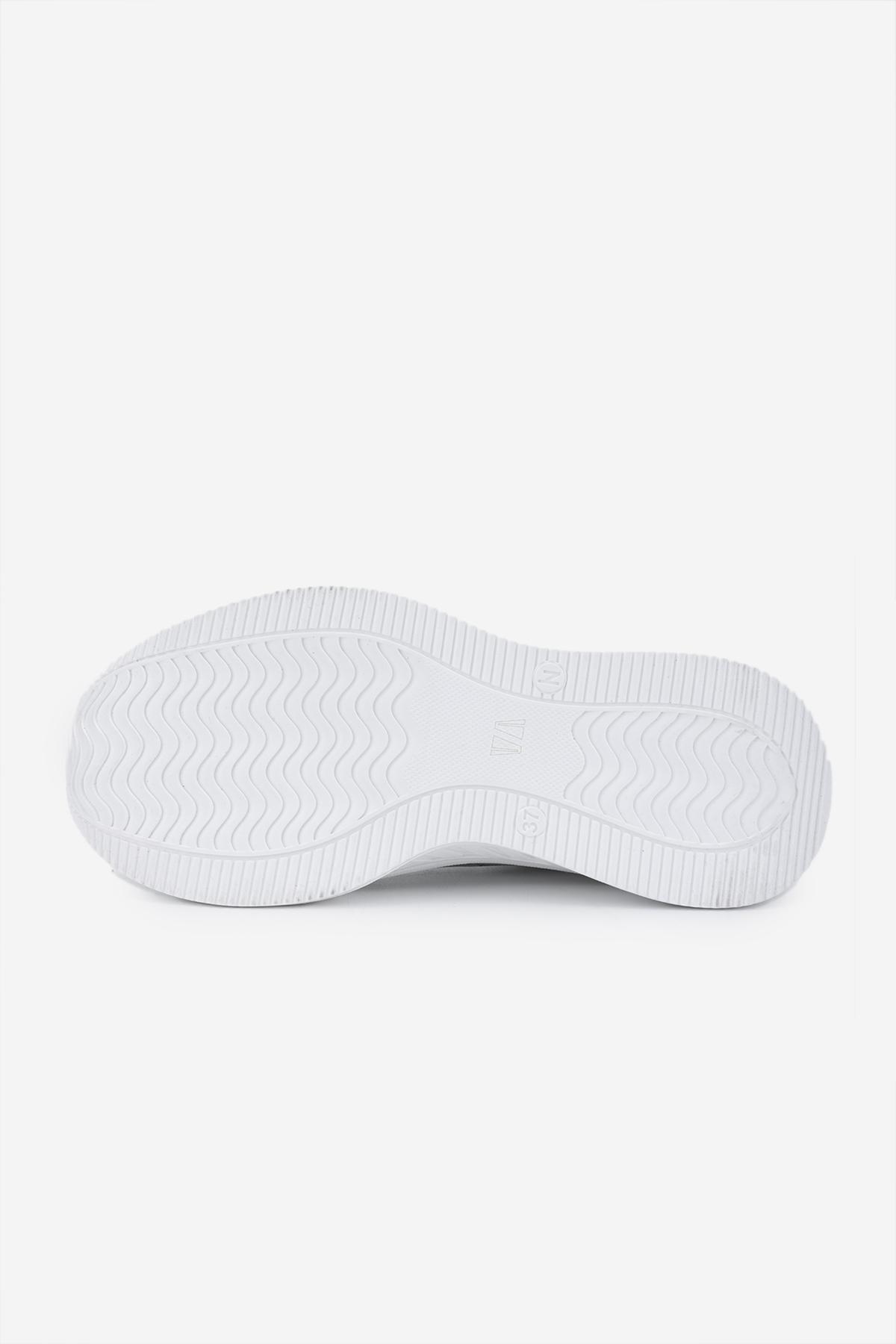 Valmenti Kadın Hakiki Deri Beyaz Sneakers & Spor Ayakkabı