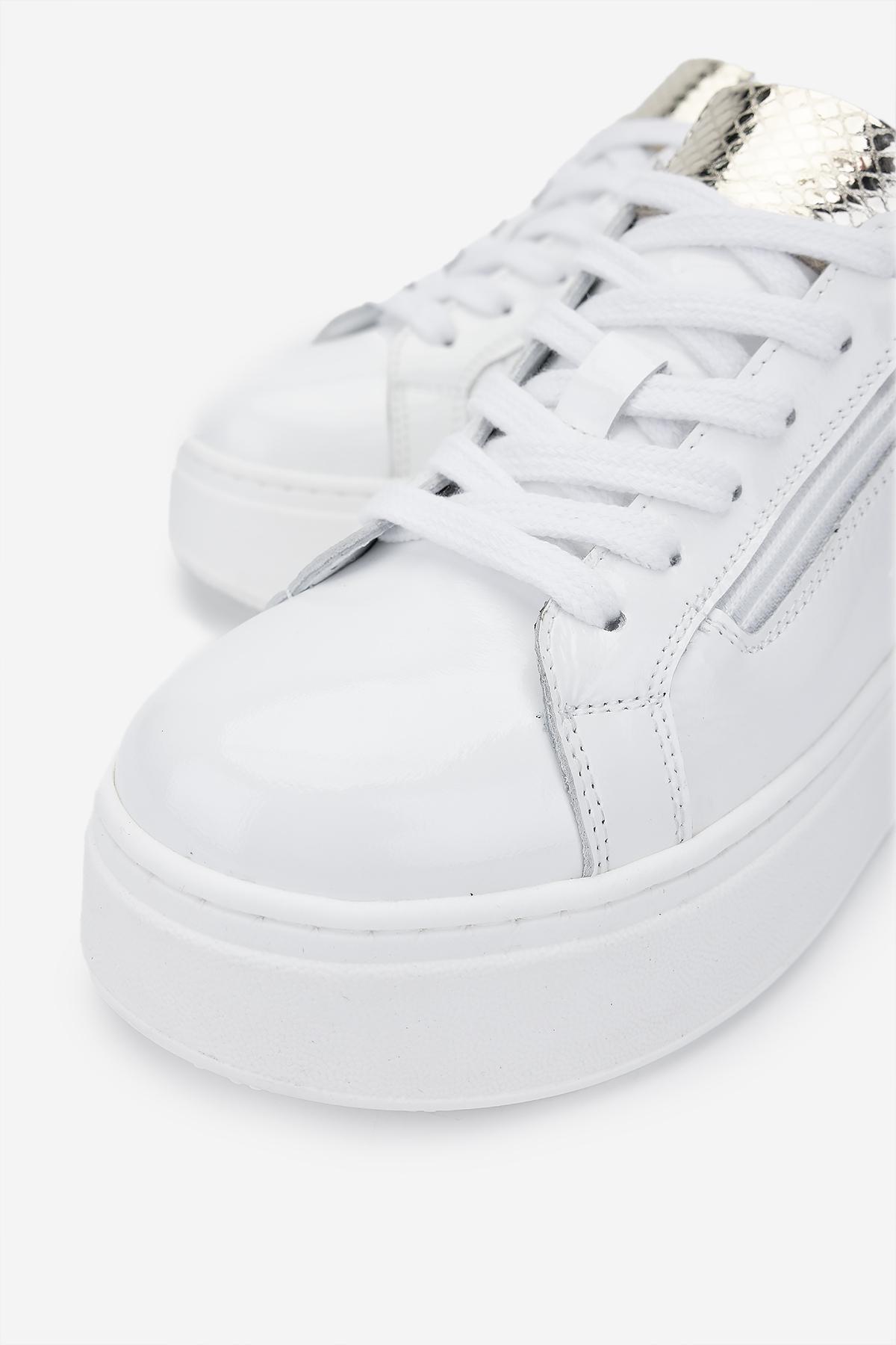 Valmenti Kadın Hakiki Deri Beyaz Sneakers & Spor Ayakkabı