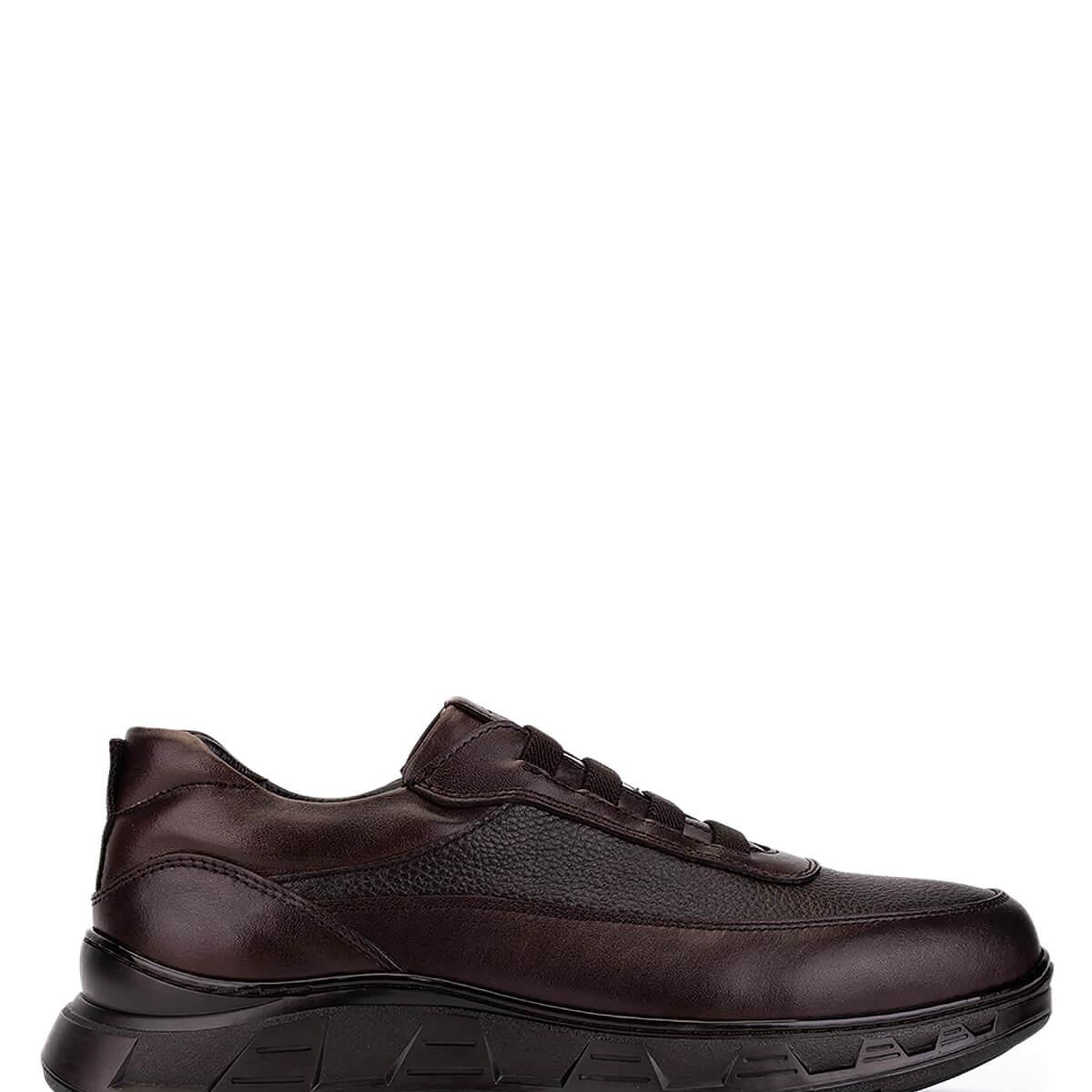 Tamer Tanca Erkek Hakiki Deri  Kahverengi Sneakers & Spor Ayakkabı