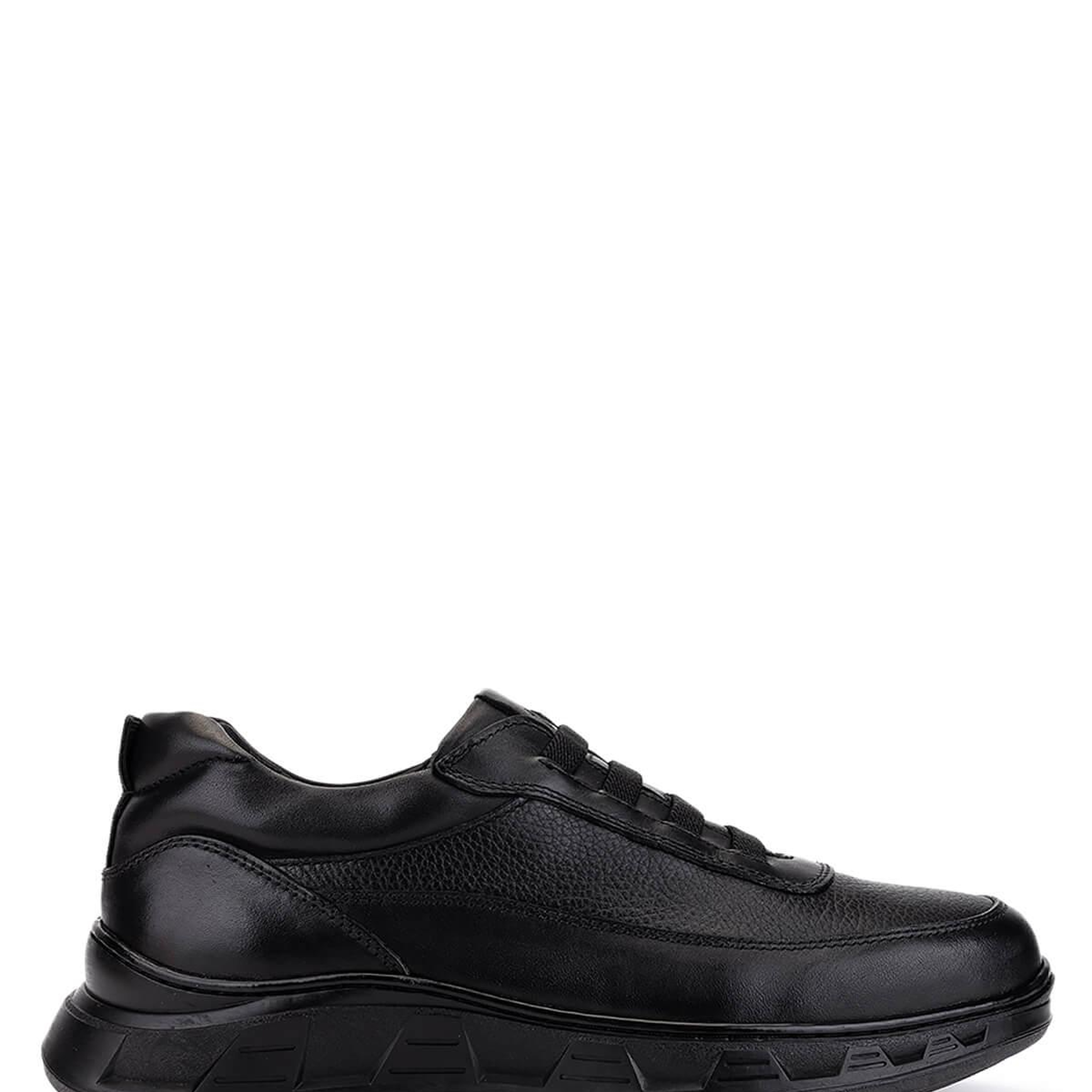 Tamer Tanca Erkek Hakiki Deri Siyah Sneakers & Spor Ayakkabı