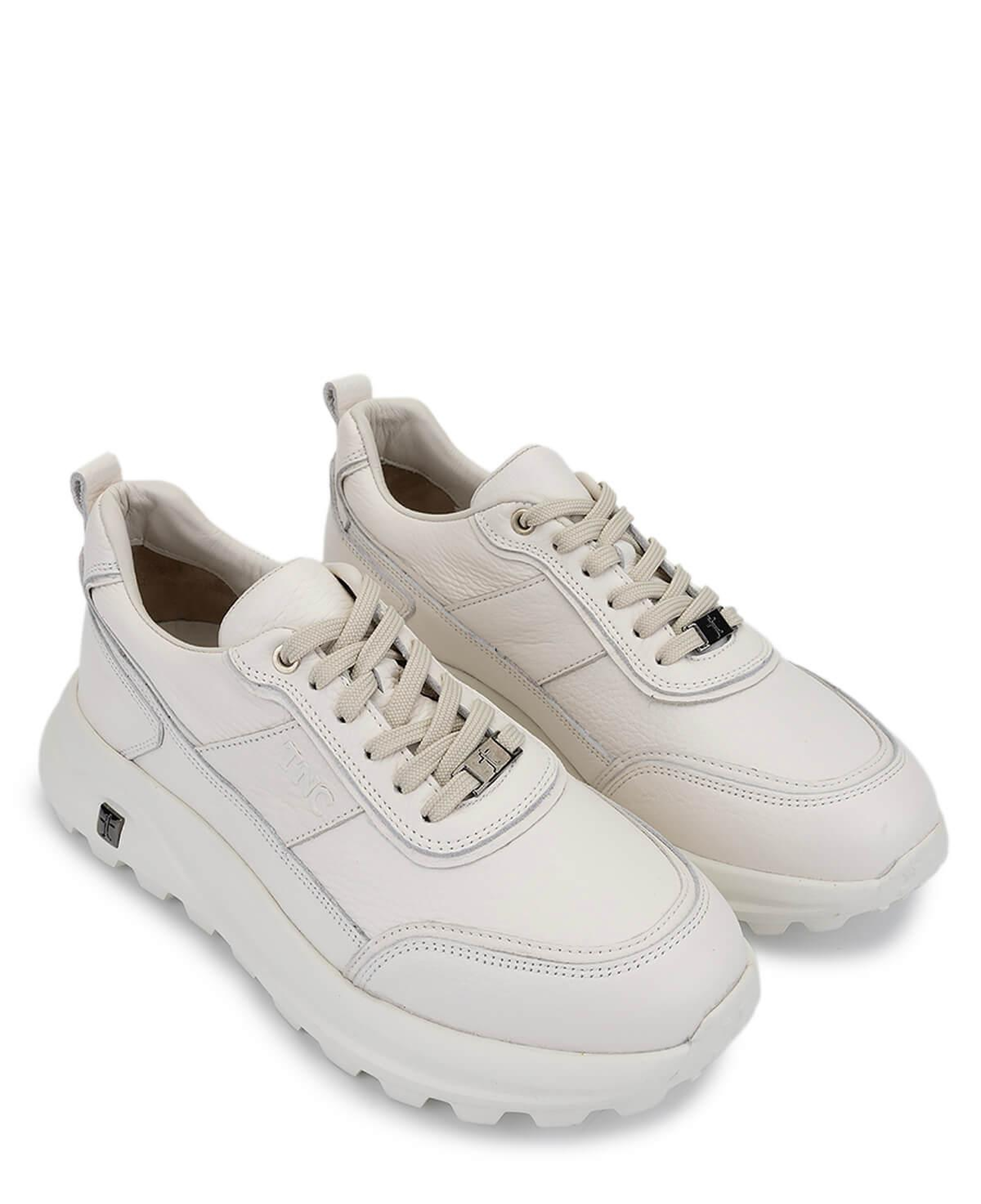 Tamer Tanca Erkek Hakiki Deri Beyaz Sneakers & Spor Ayakkabı