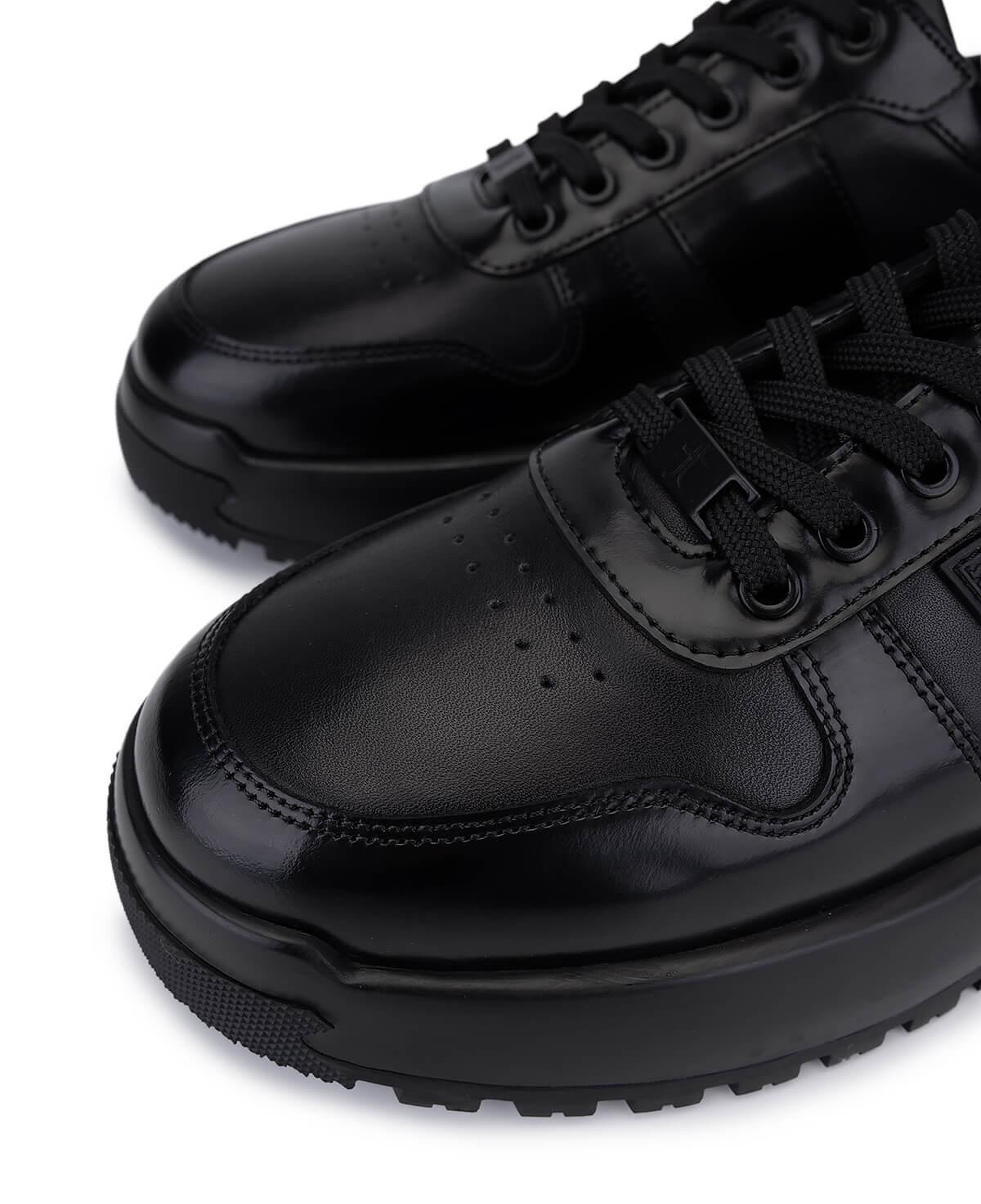 Tamer Tanca Erkek Hakiki Deri Siyah Sneakers & Spor Ayakkabı