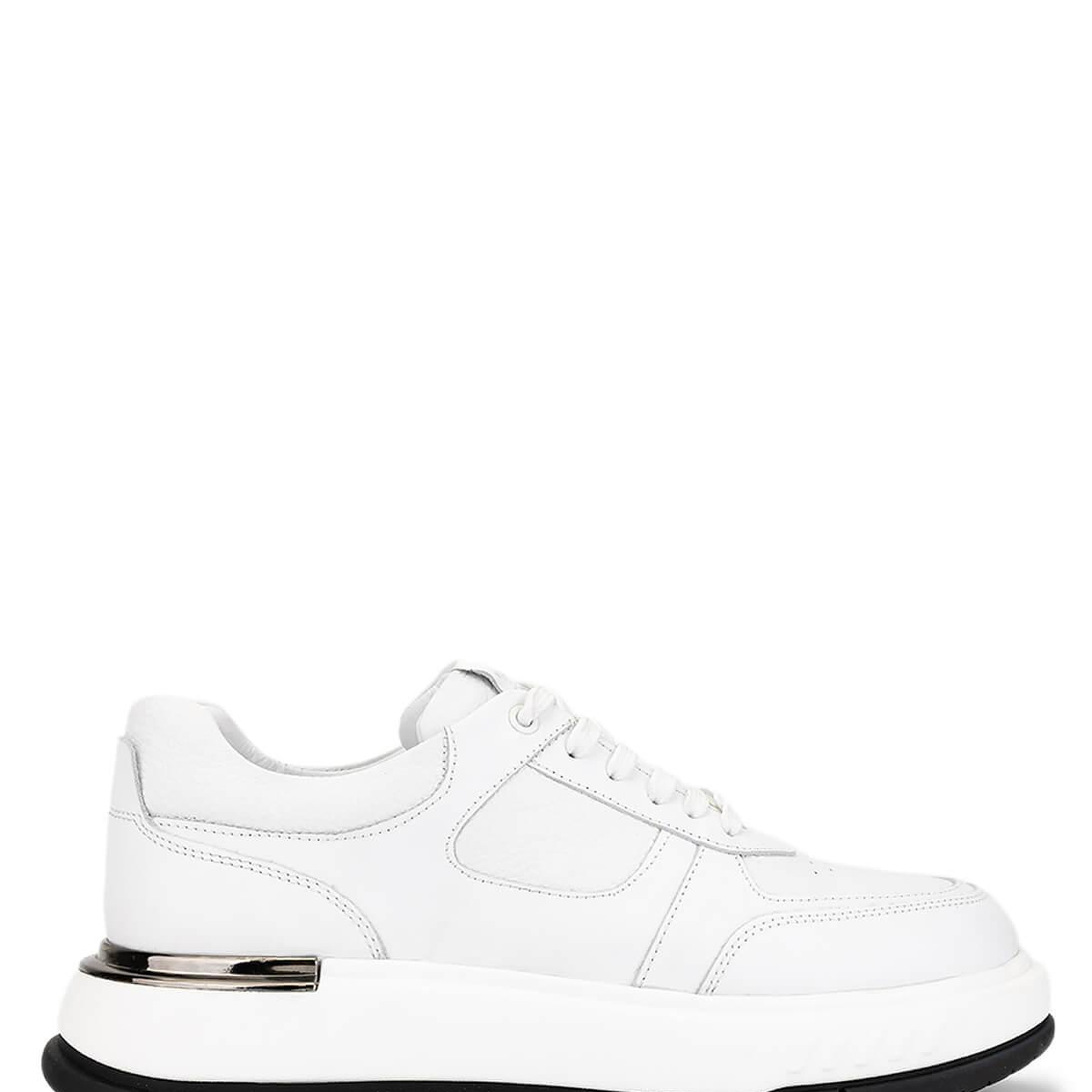 Tamer Tanca Erkek Hakiki Deri Beyaz Sneakers & Spor Ayakkabı