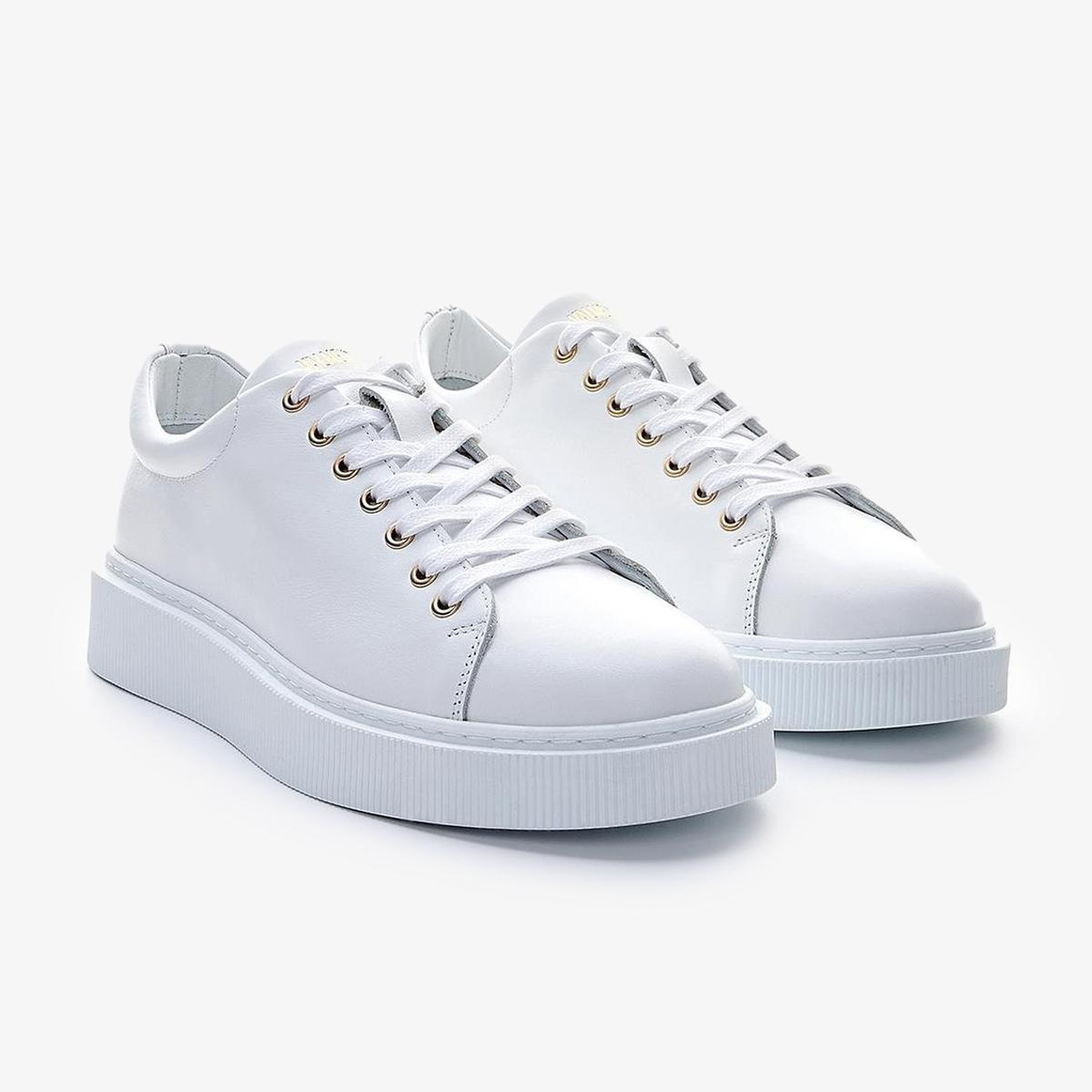 Valmenti Erkek Hakiki Deri Gri Spor Ayakkabı