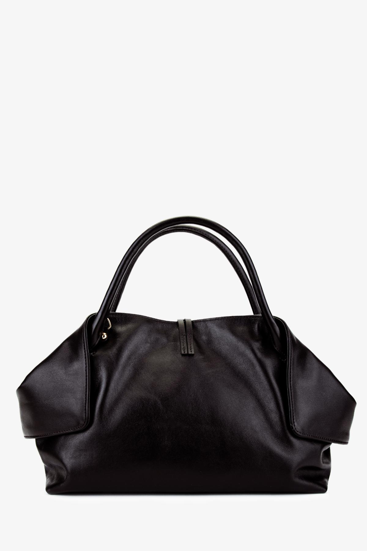 Valmenti Kadın Hakiki Deri Kahverengi Kol Çantası