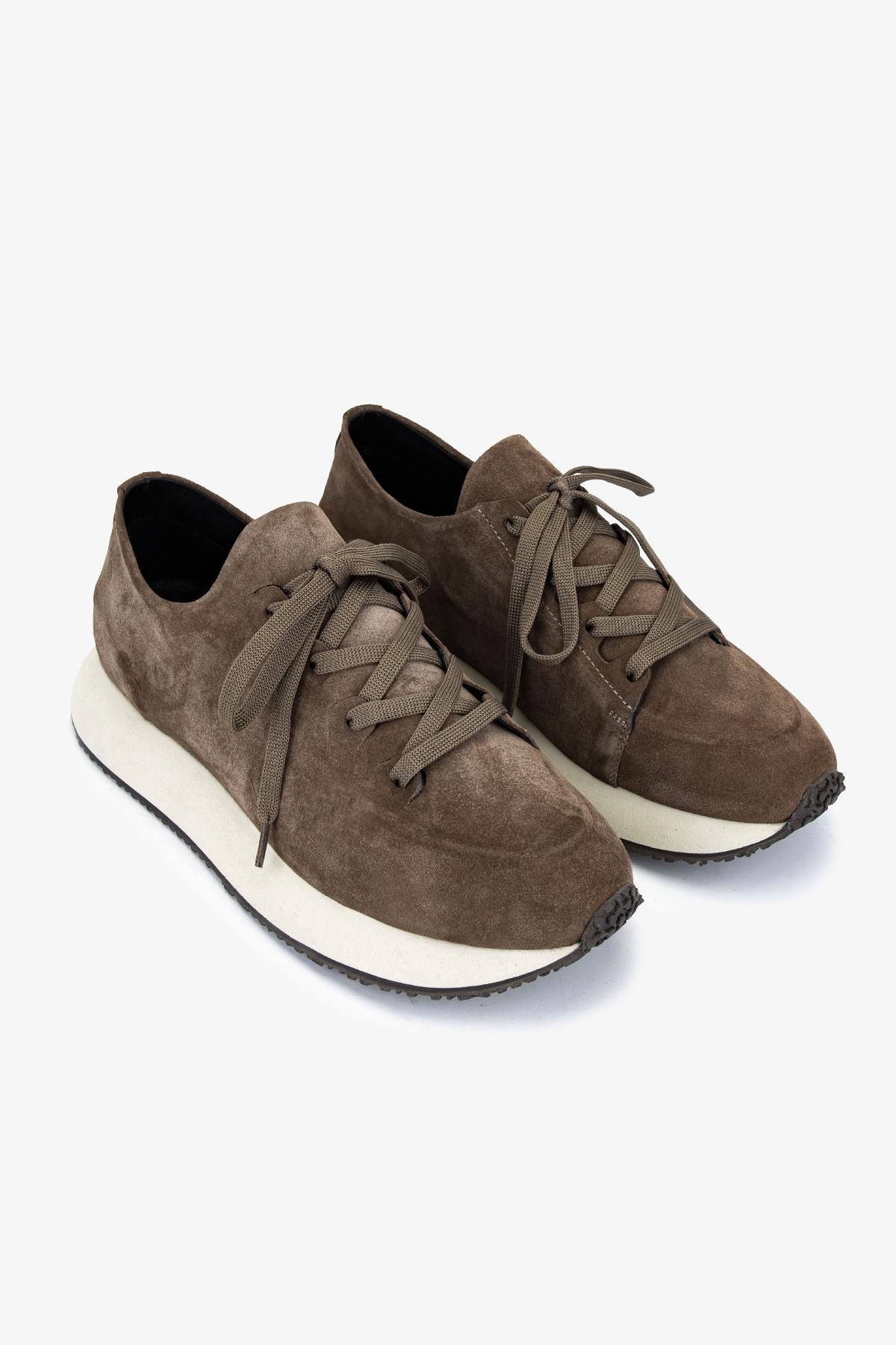 Valmenti Erkek Hakiki Deri Bej Sneakers & Spor Ayakkabı