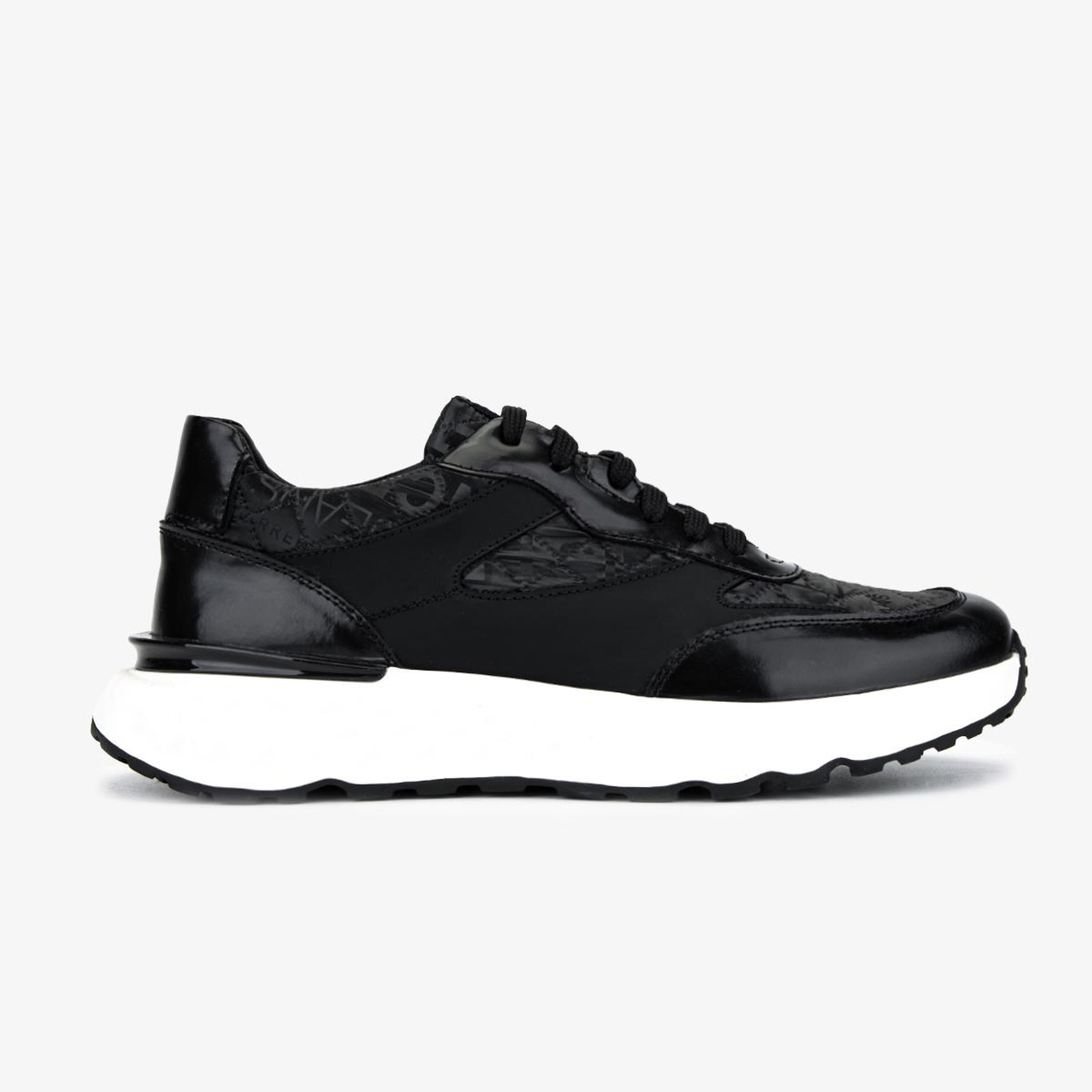 Valmenti Erkek Hakiki Deri Siyah Sneakers & Spor Ayakkabı