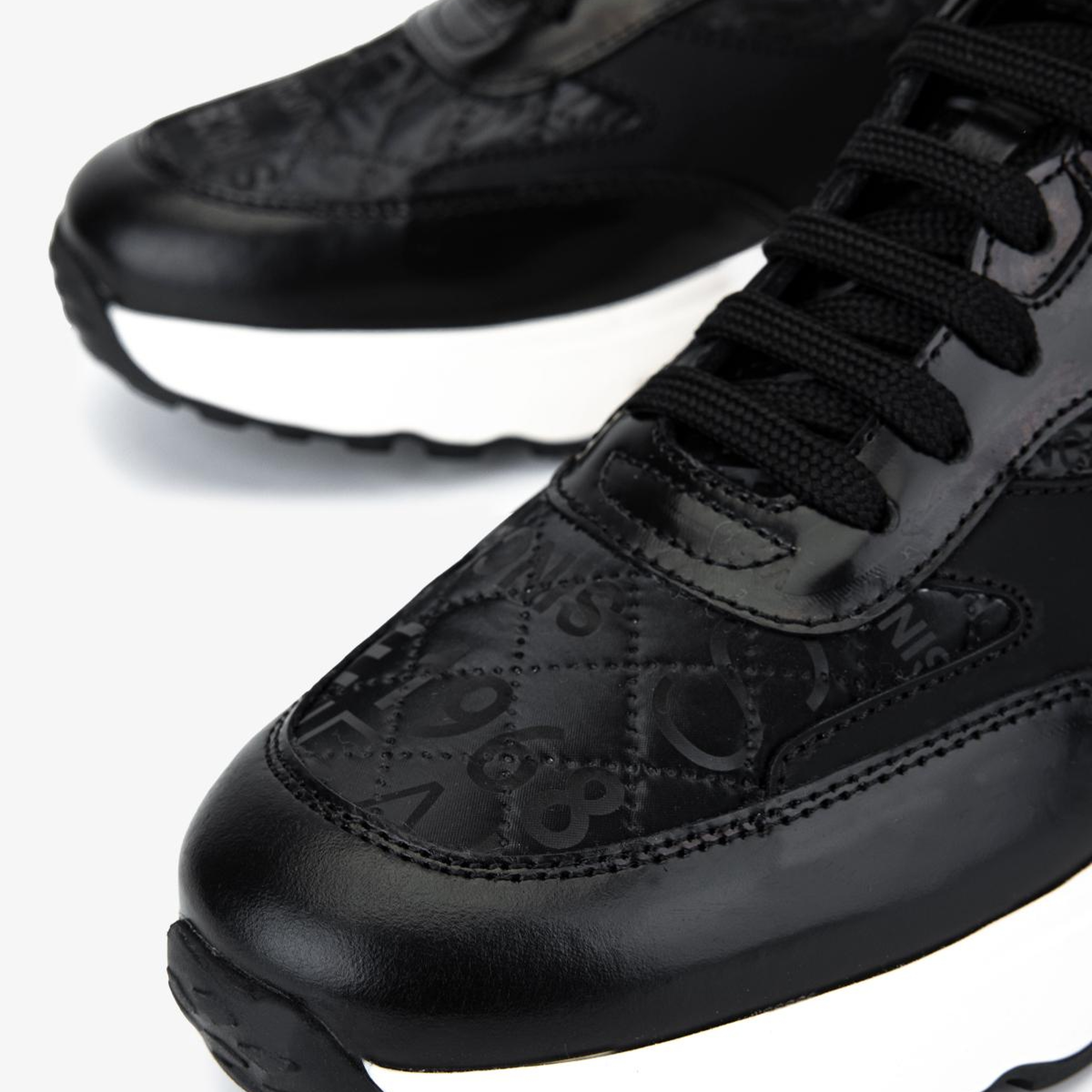 Valmenti Erkek Hakiki Deri Siyah Sneakers & Spor Ayakkabı