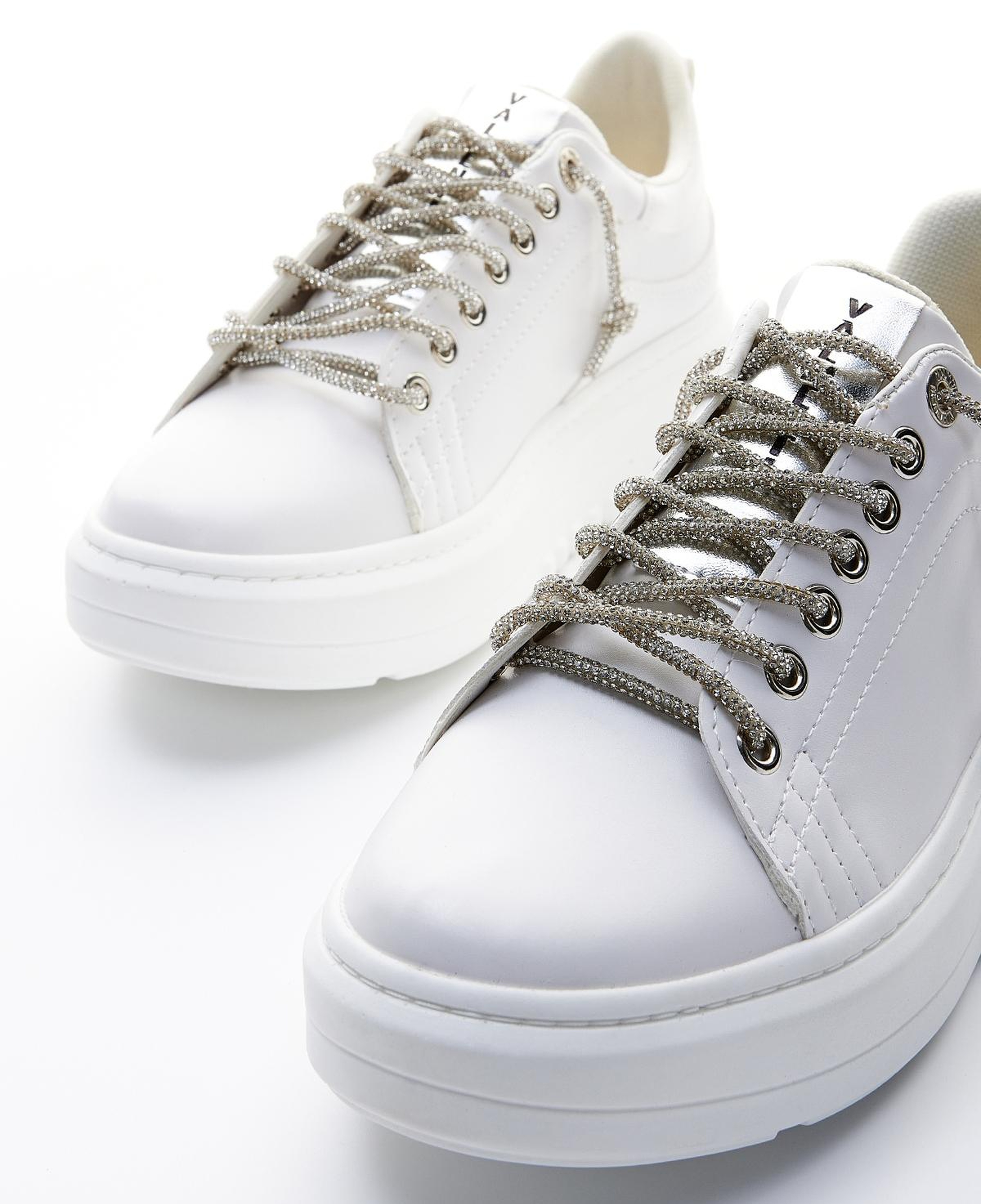 Valmenti Kadın Suni Deri Beyaz Spor Ayakkabı