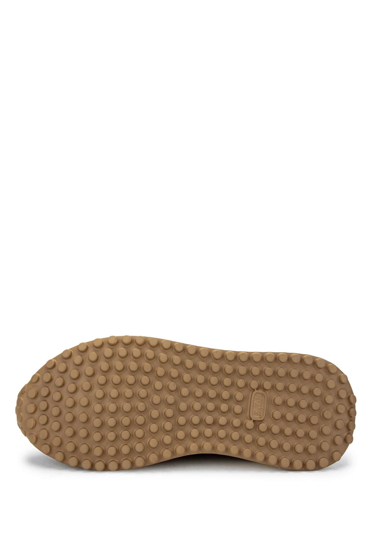 Tamer Tanca Erkek Hakiki Deri Kahverengi Sneakers & Spor Ayakkabı