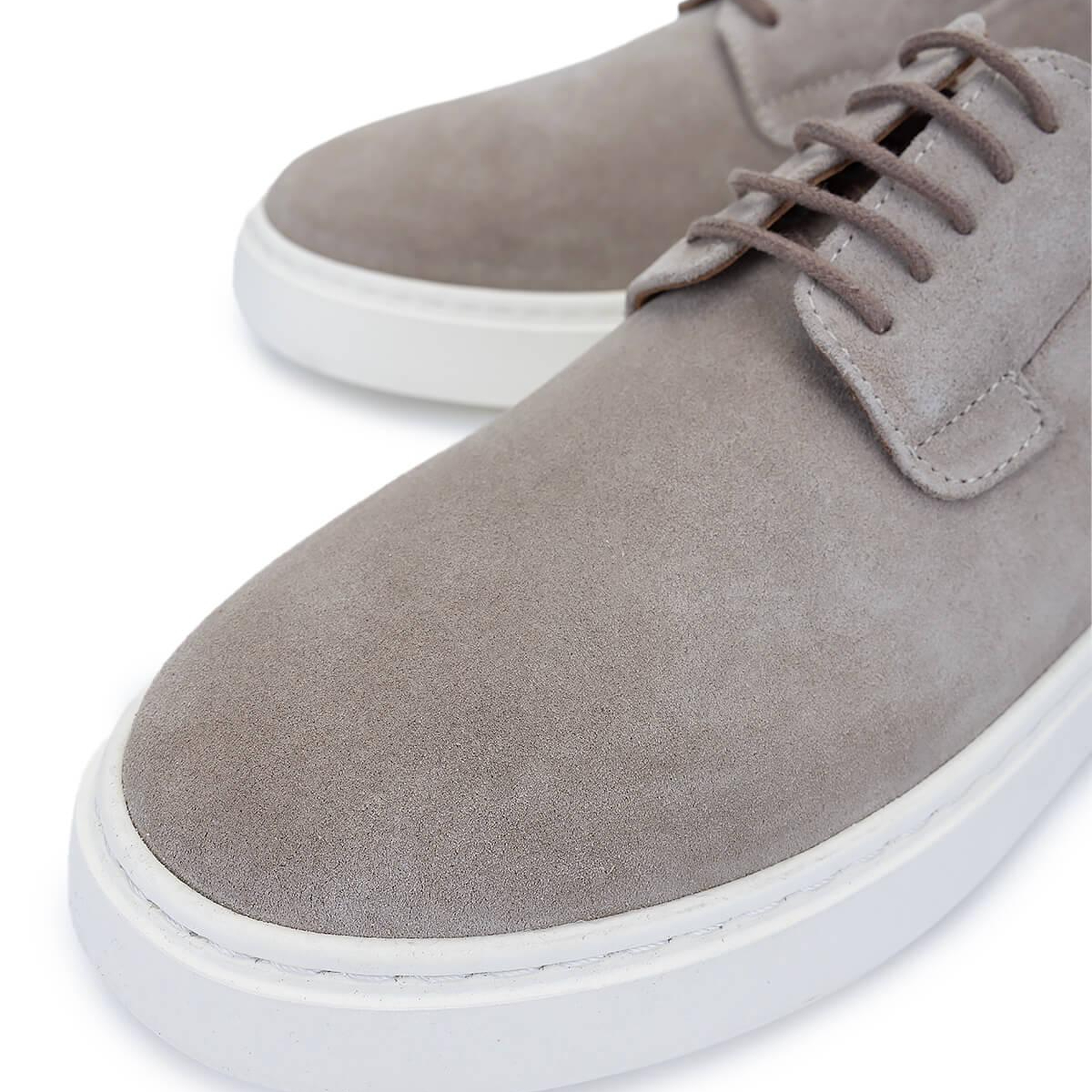 Tamer Tanca Erkek Hakiki Deri Bej Süet Sneakers & Spor Ayakkabı