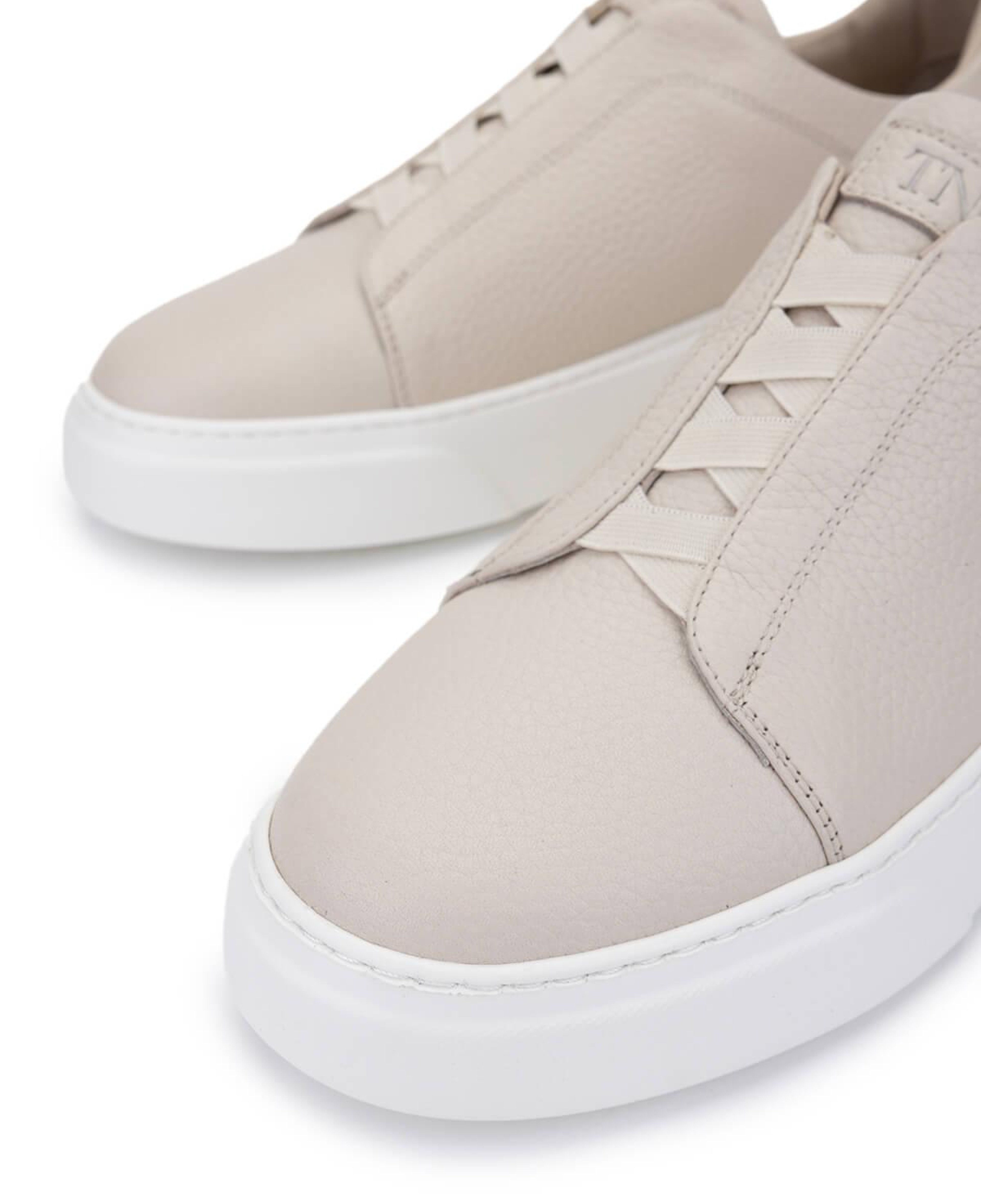 Tamer Tanca Erkek Hakiki Deri Bej Sneakers & Spor Ayakkabı