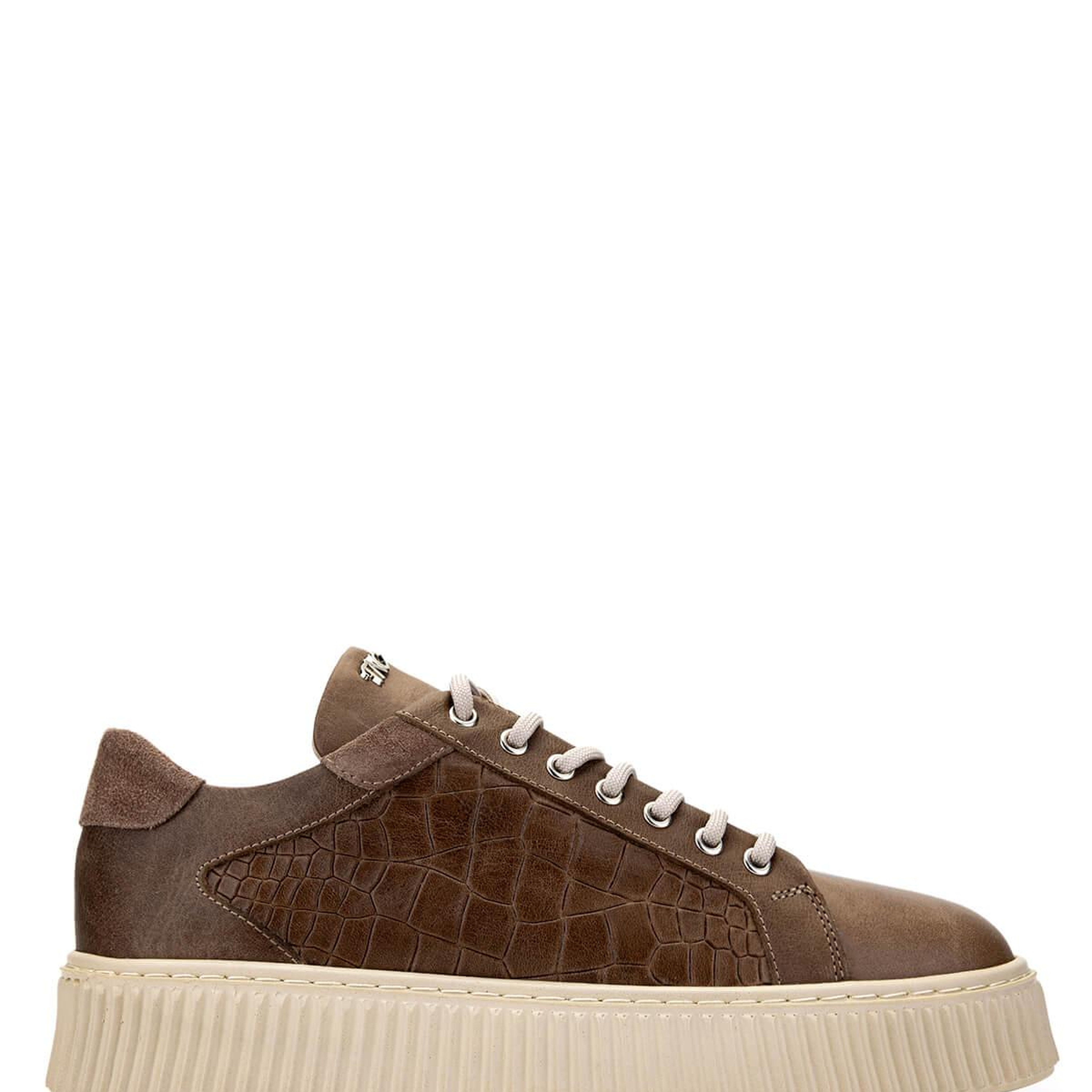 Tamer Tanca Erkek Hakiki Deri Vizon Sneakers & Spor Ayakkabı