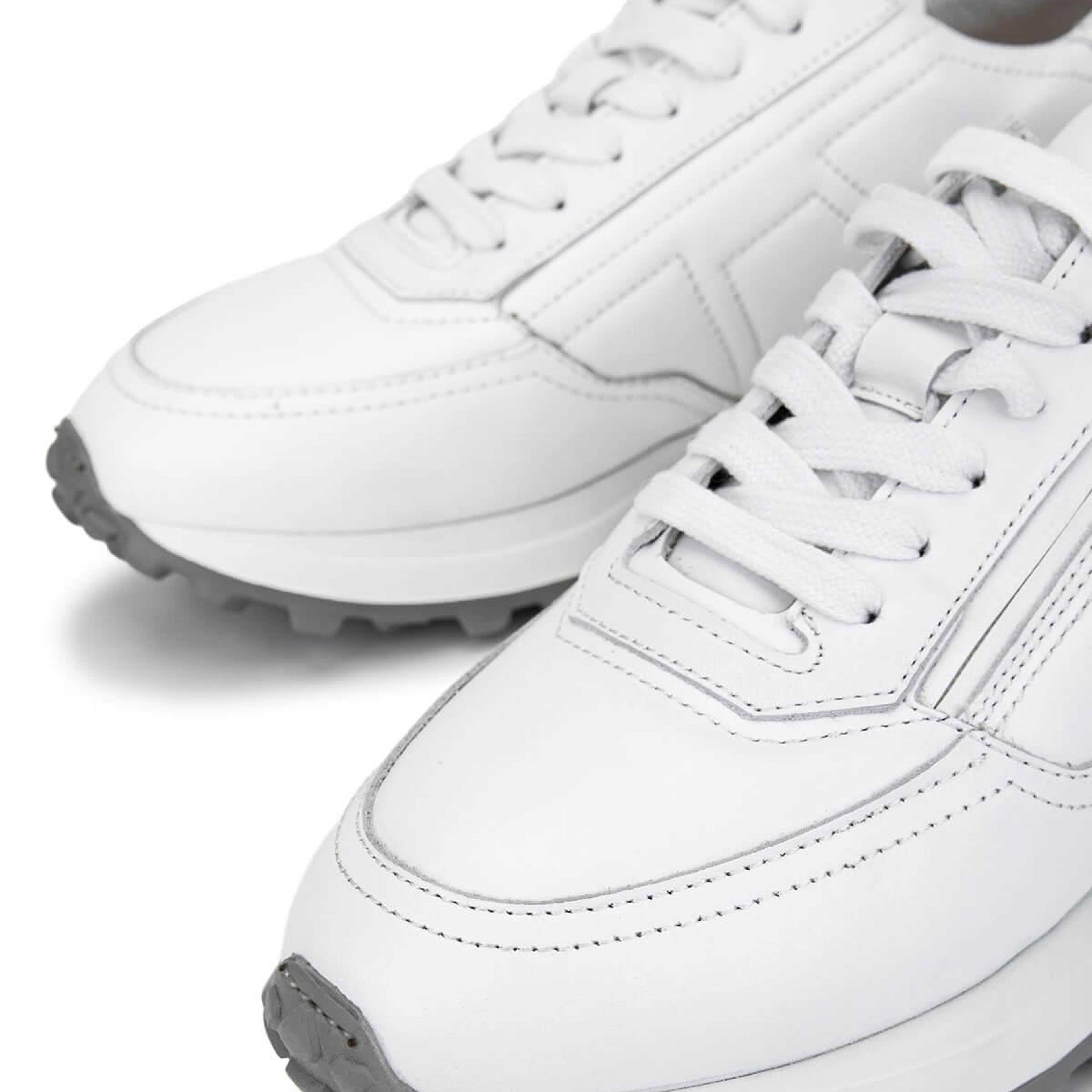 Tamer Tanca Erkek Hakiki Deri Beyaz Sneakers & Spor Ayakkabı