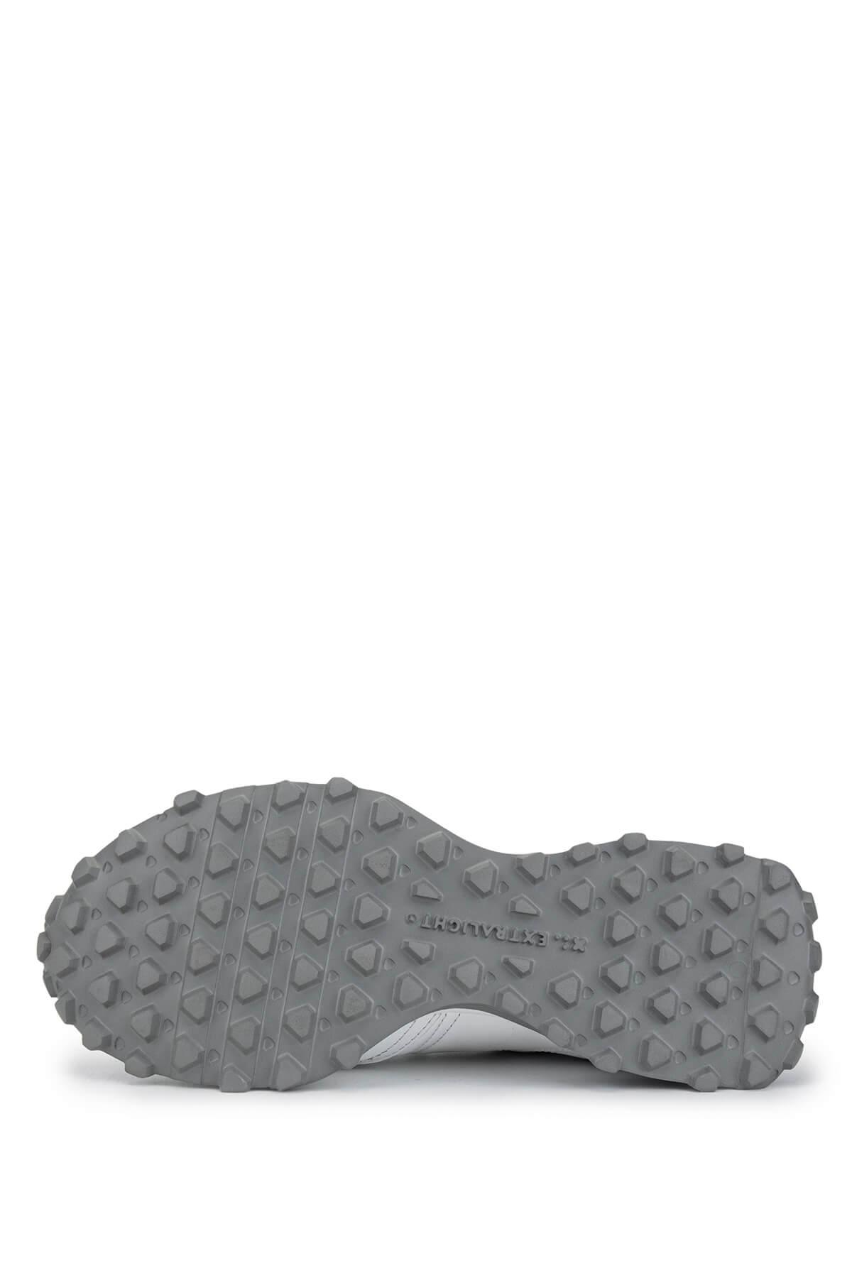 Tamer Tanca Erkek Hakiki Deri Beyaz Sneakers & Spor Ayakkabı