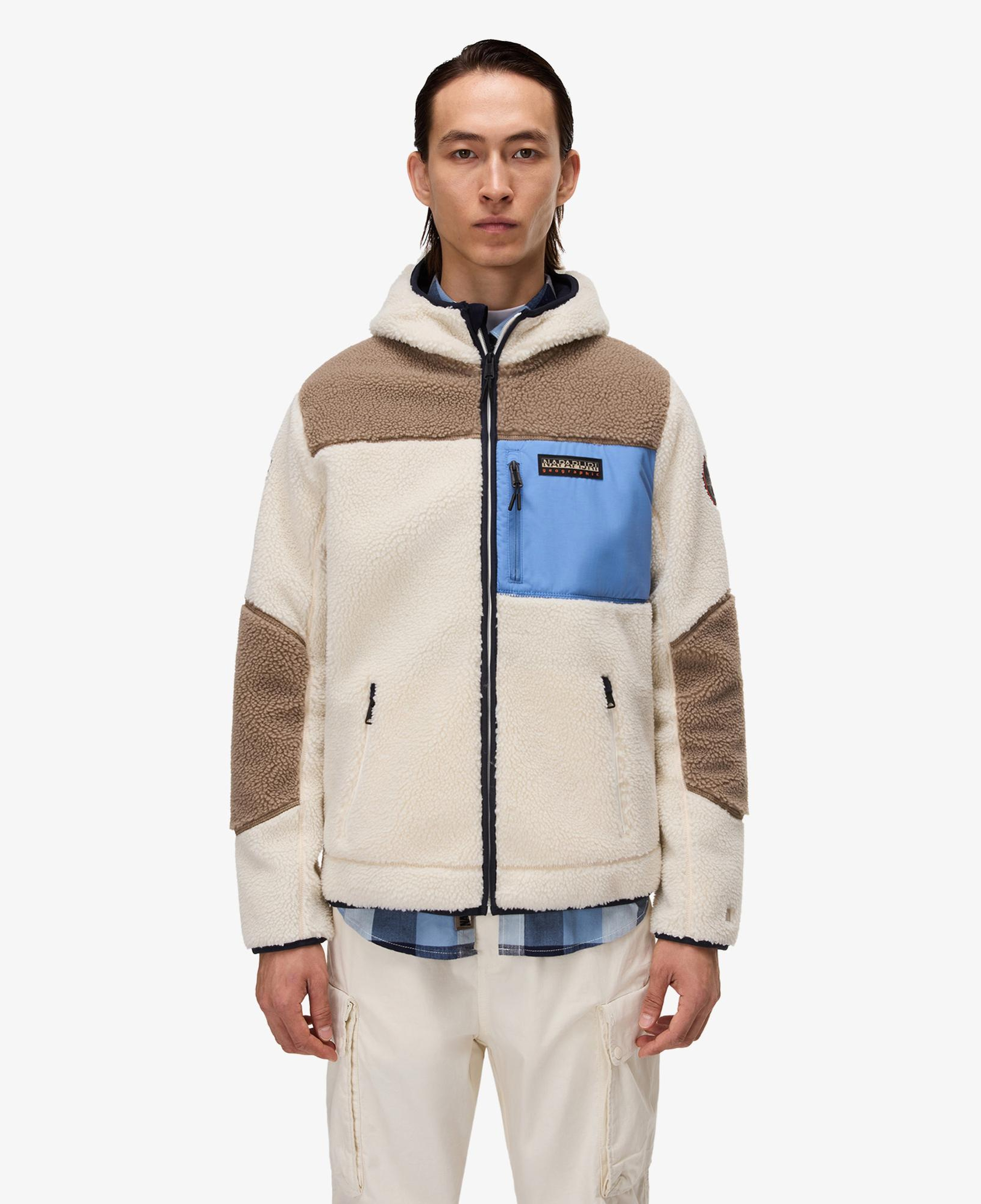 Napapijri Yupik Erkek Beyaz Sweatshirt