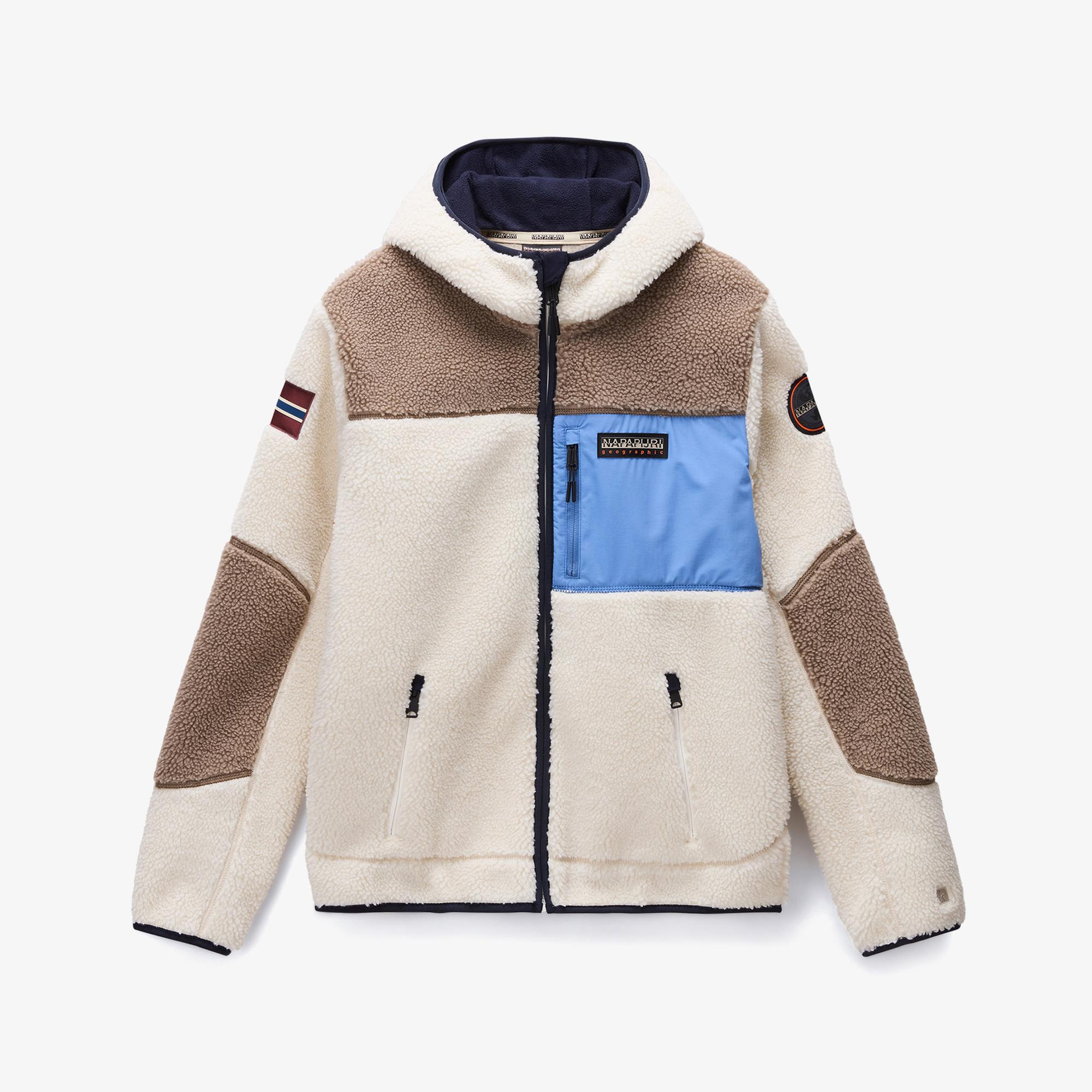 Napapijri Yupik Erkek Beyaz Sweatshirt