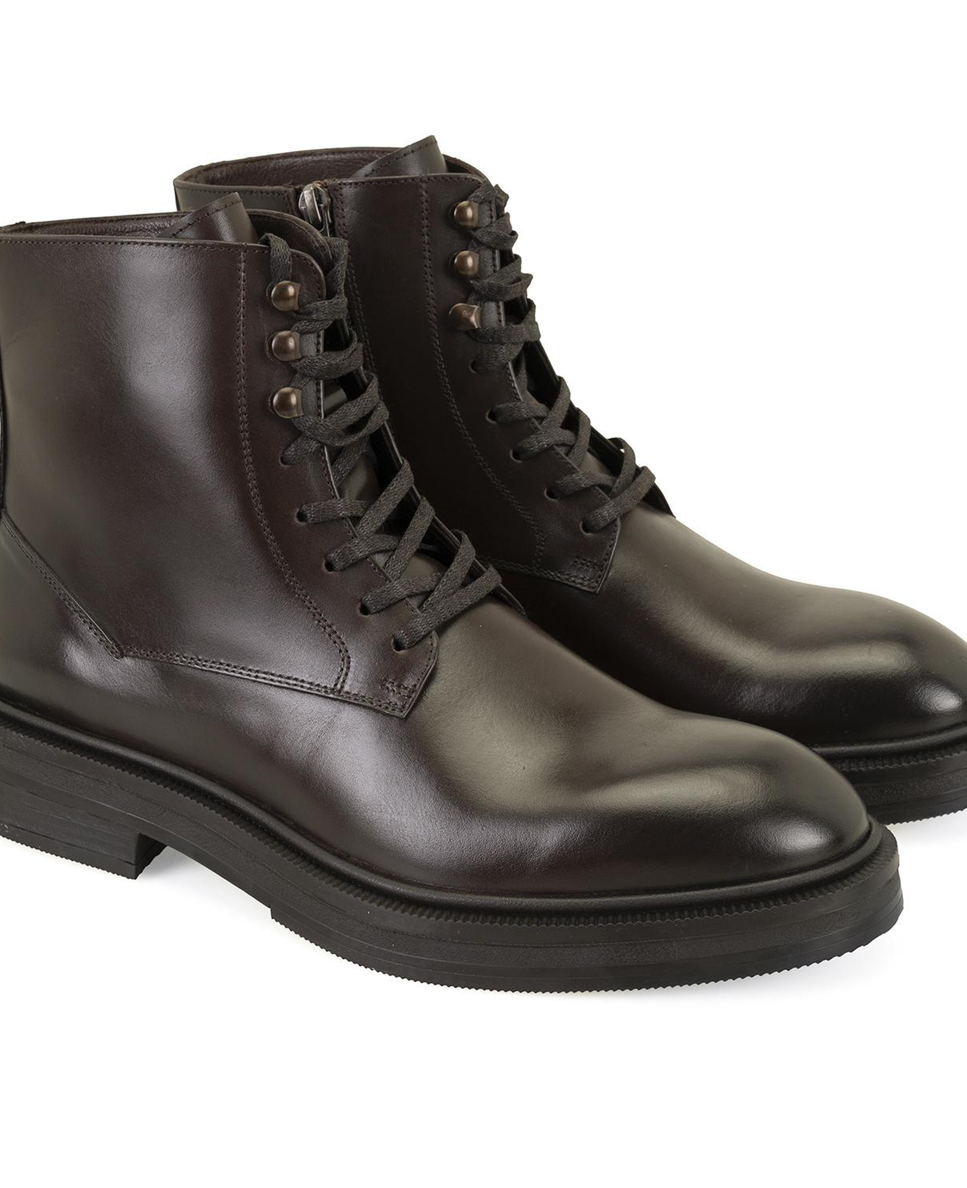 Poar Kahve Erkek Deri Bot