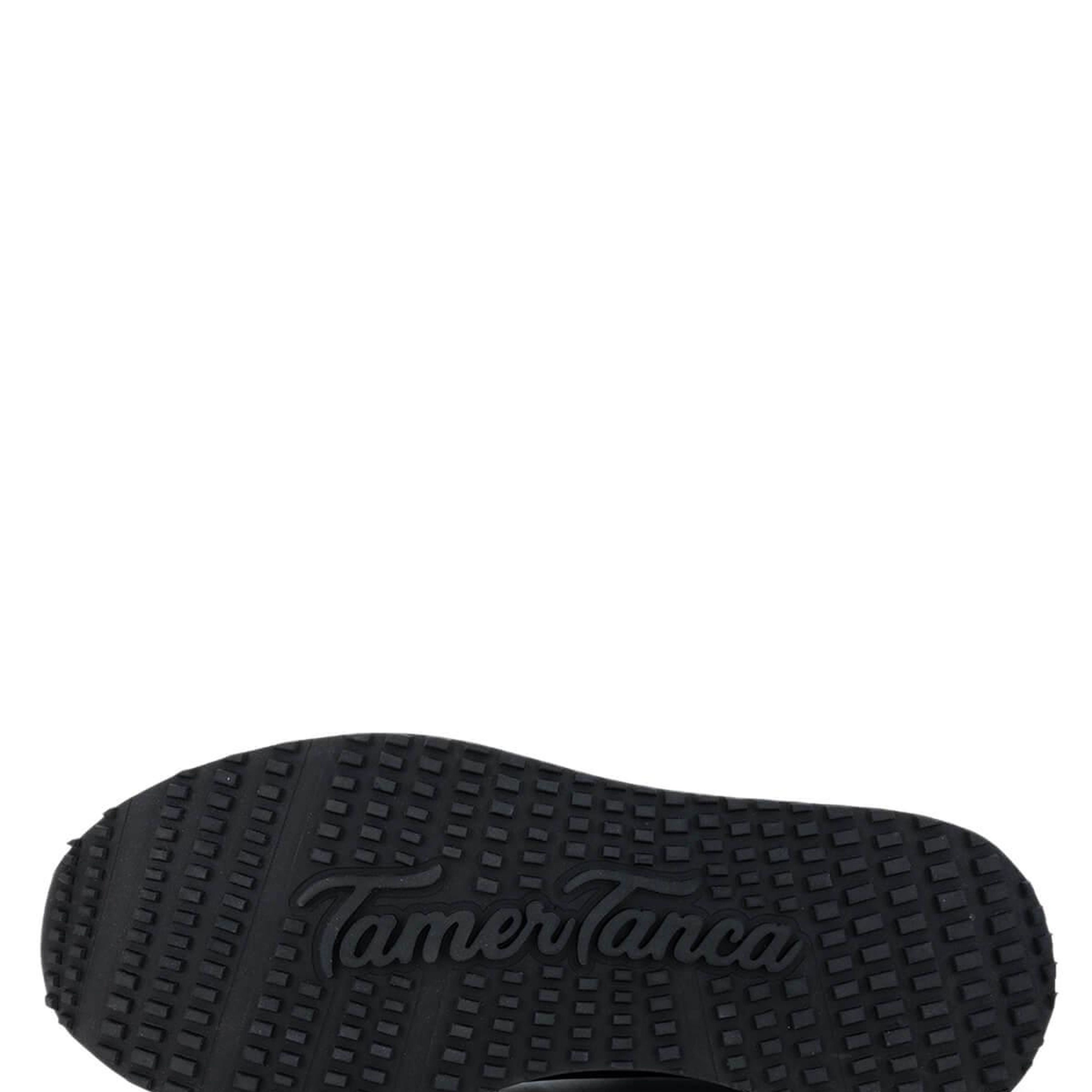 Tamer Tanca Erkek Hakiki Deri Siyah Sneakers & Spor Ayakkabı