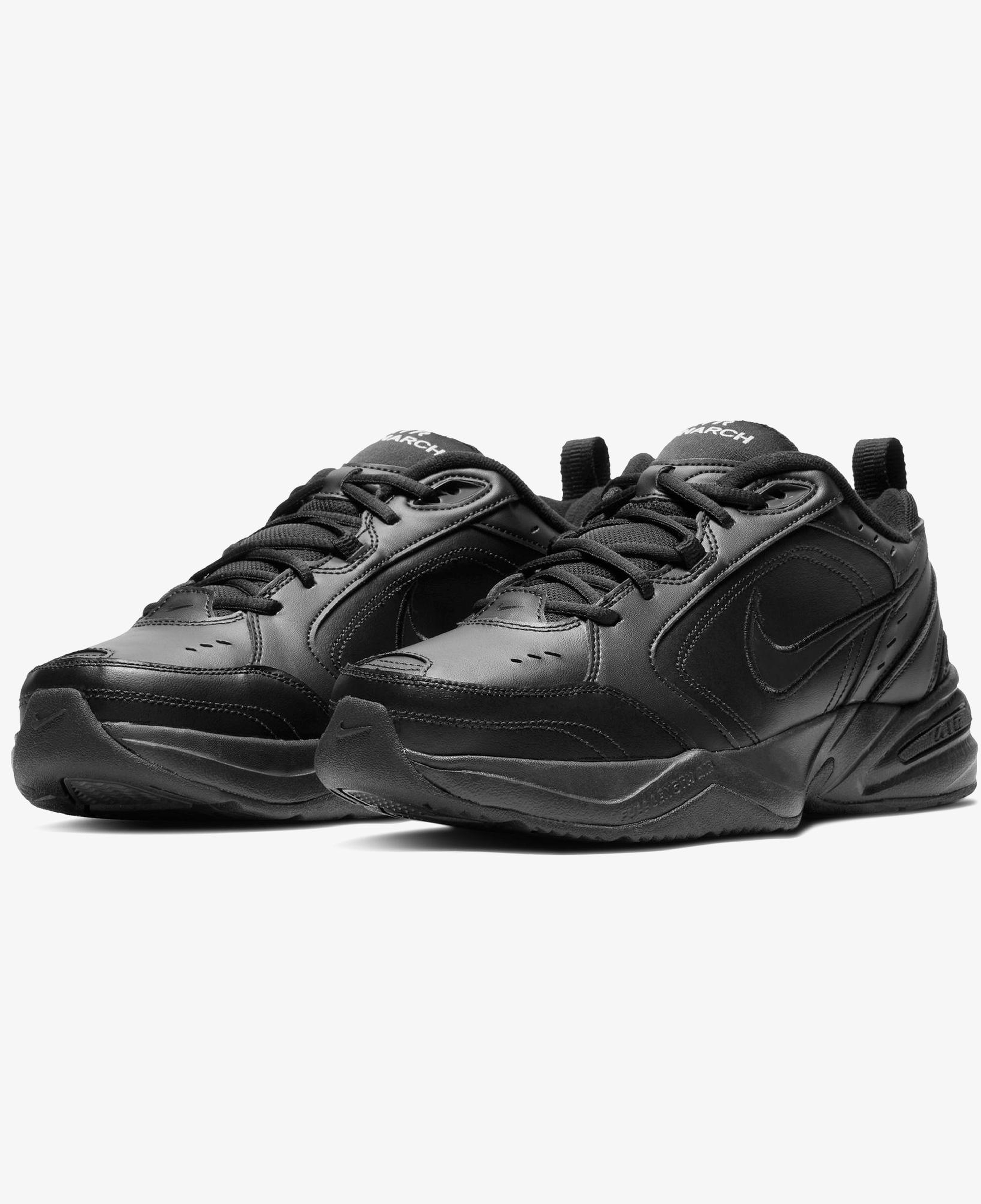 Nike Air Monarch IV Erkek Siyah Spor Ayakkabı