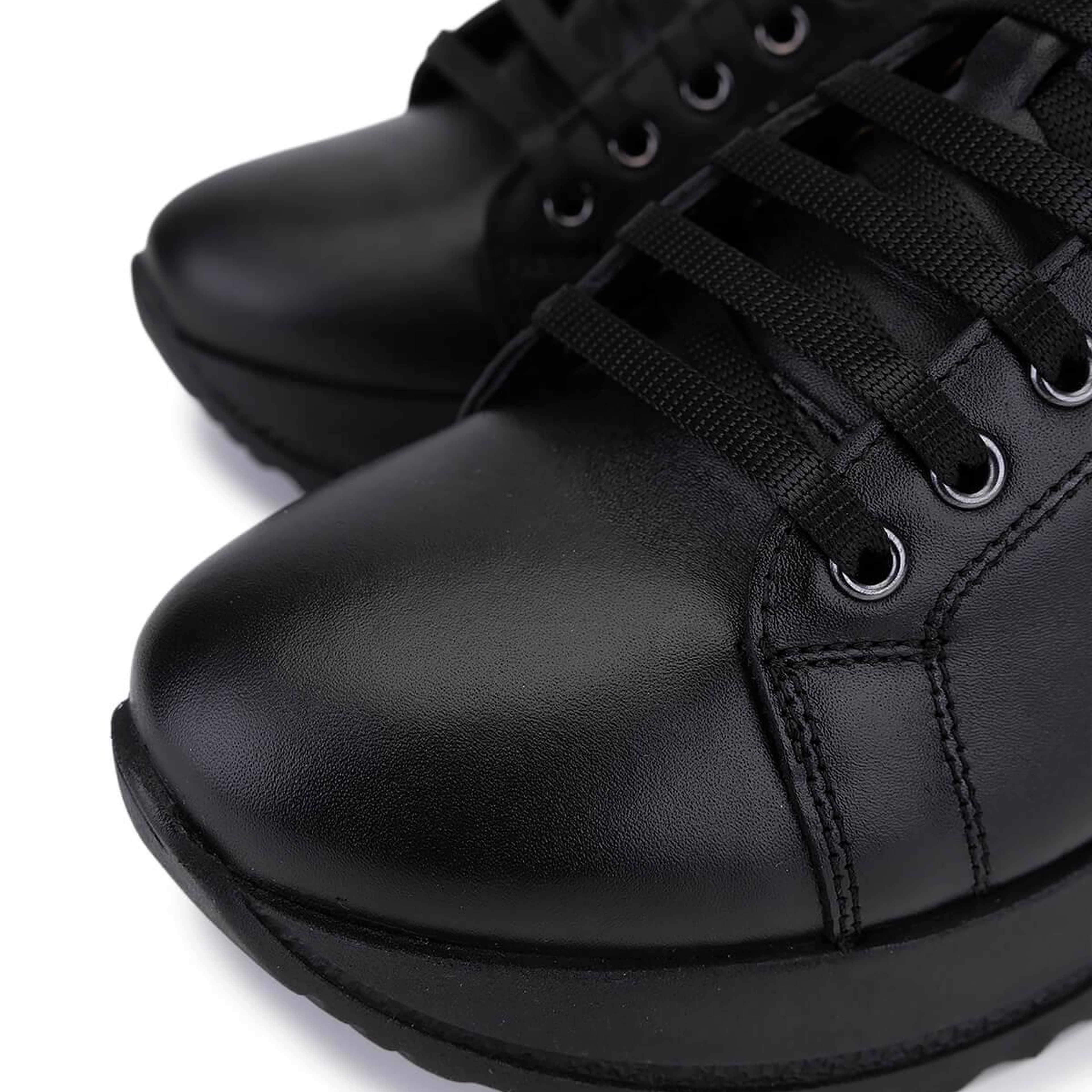 Tamer Tanca Kadın Siyah Hakiki Deri Sneakers & Spor Ayakkabı