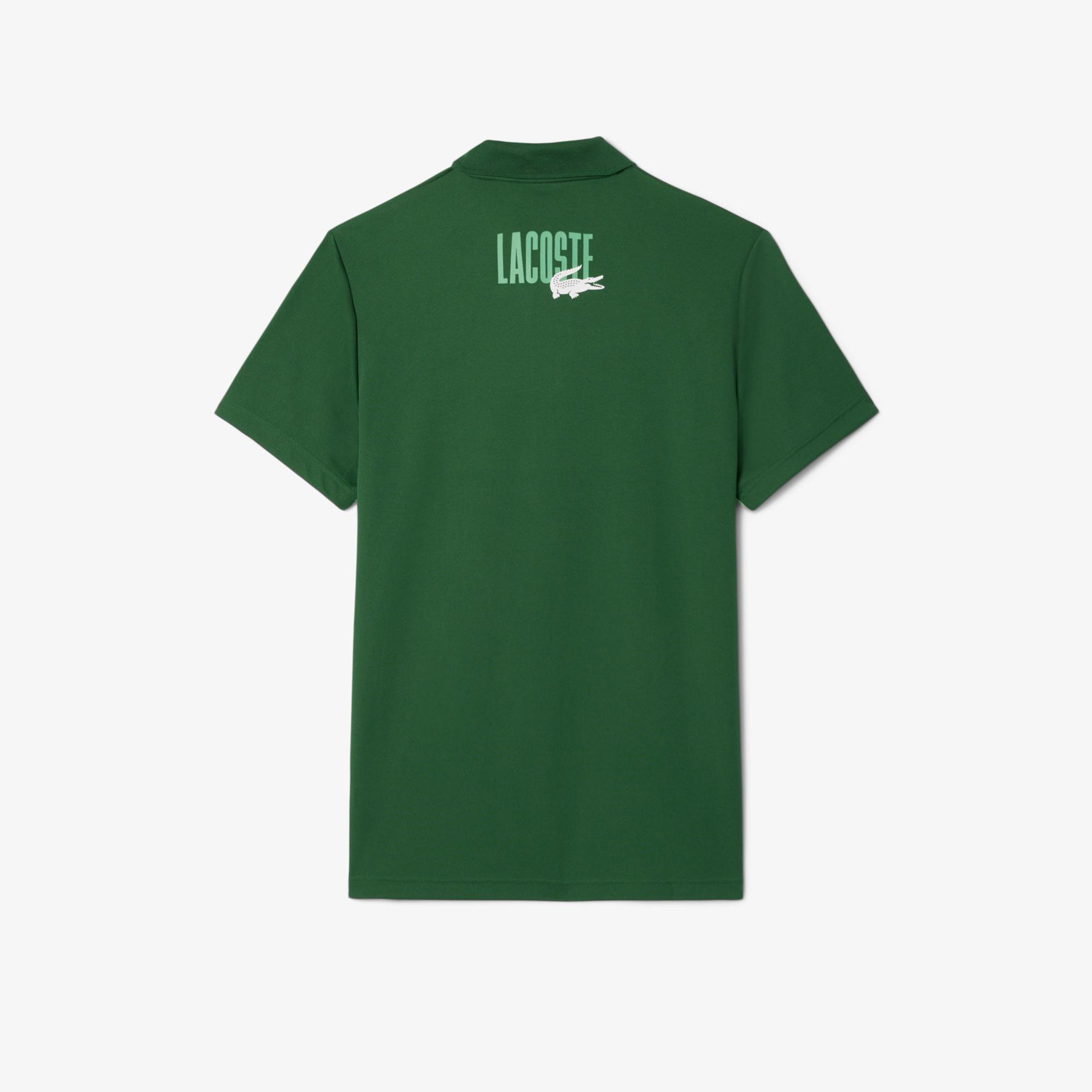 Lacoste Sport Erkek Regular Fit Renk Bloklu Beyaz Polo