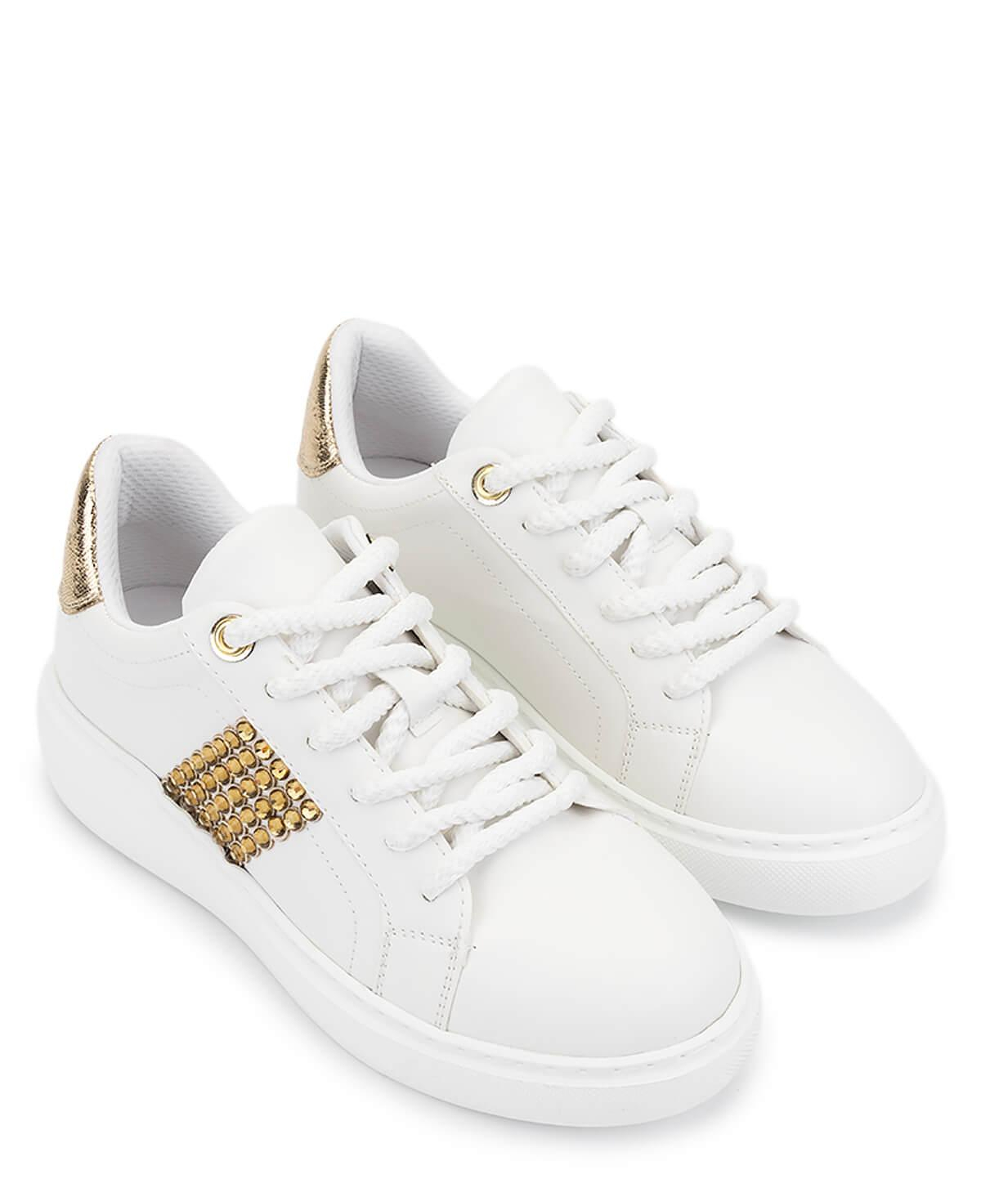 Tamer Tanca Kadın Suni Deri Beyaz Sneakers & Spor Ayakkabı