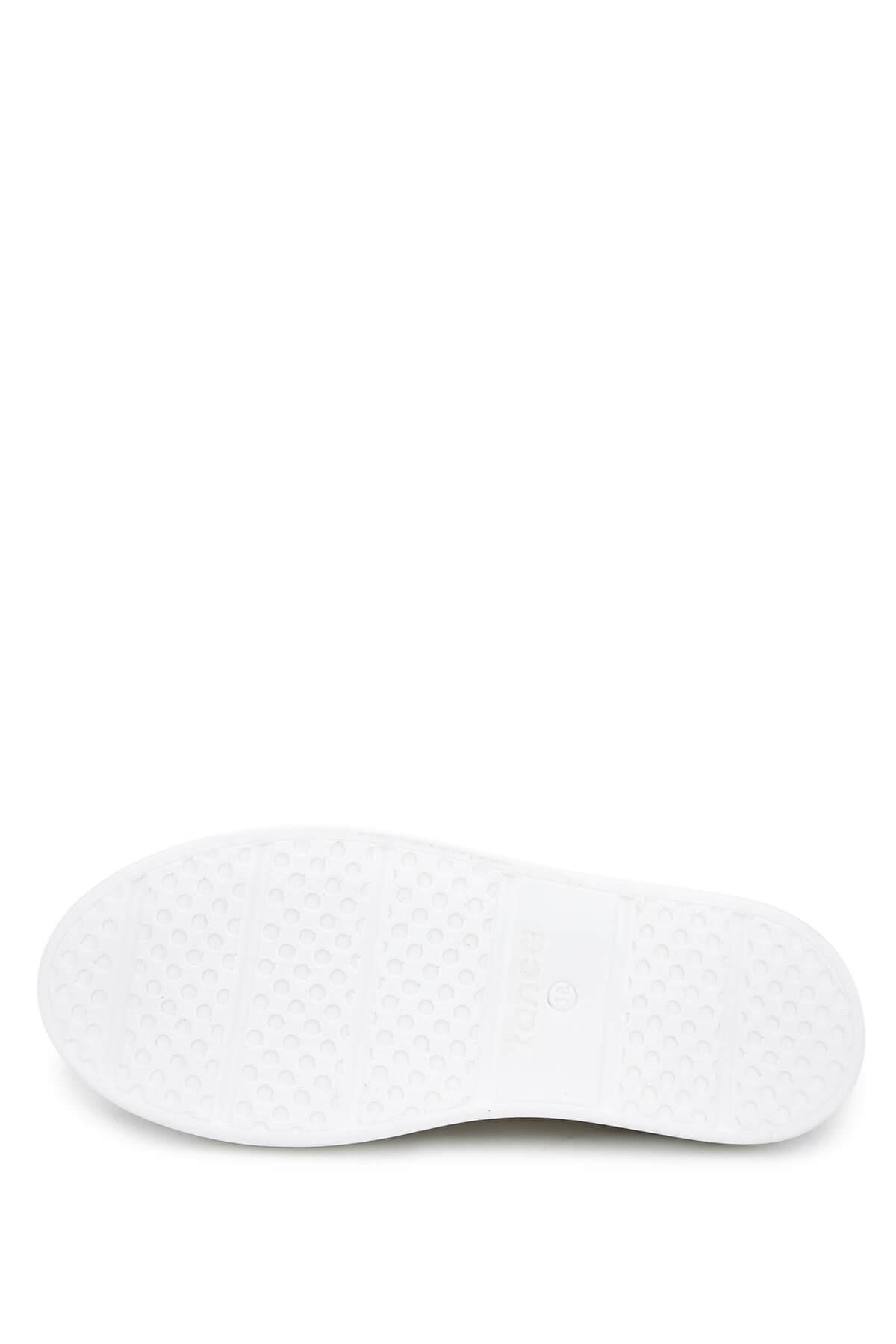 Tamer Tanca Kadın Suni Deri Beyaz Sneakers & Spor Ayakkabı