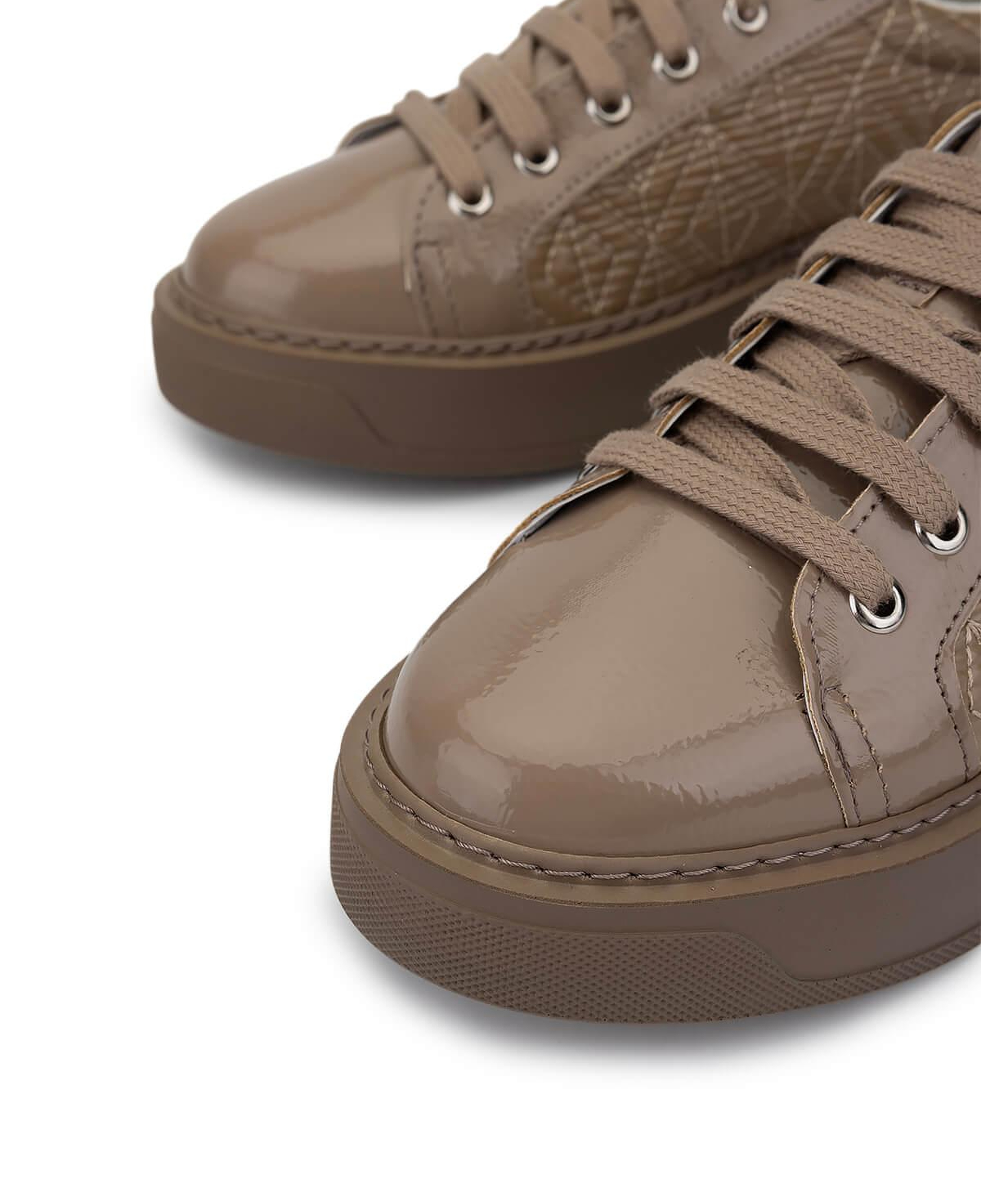 Tamer Tanca Kadın Suni Deri Bej Sneakers & Spor Ayakkabı