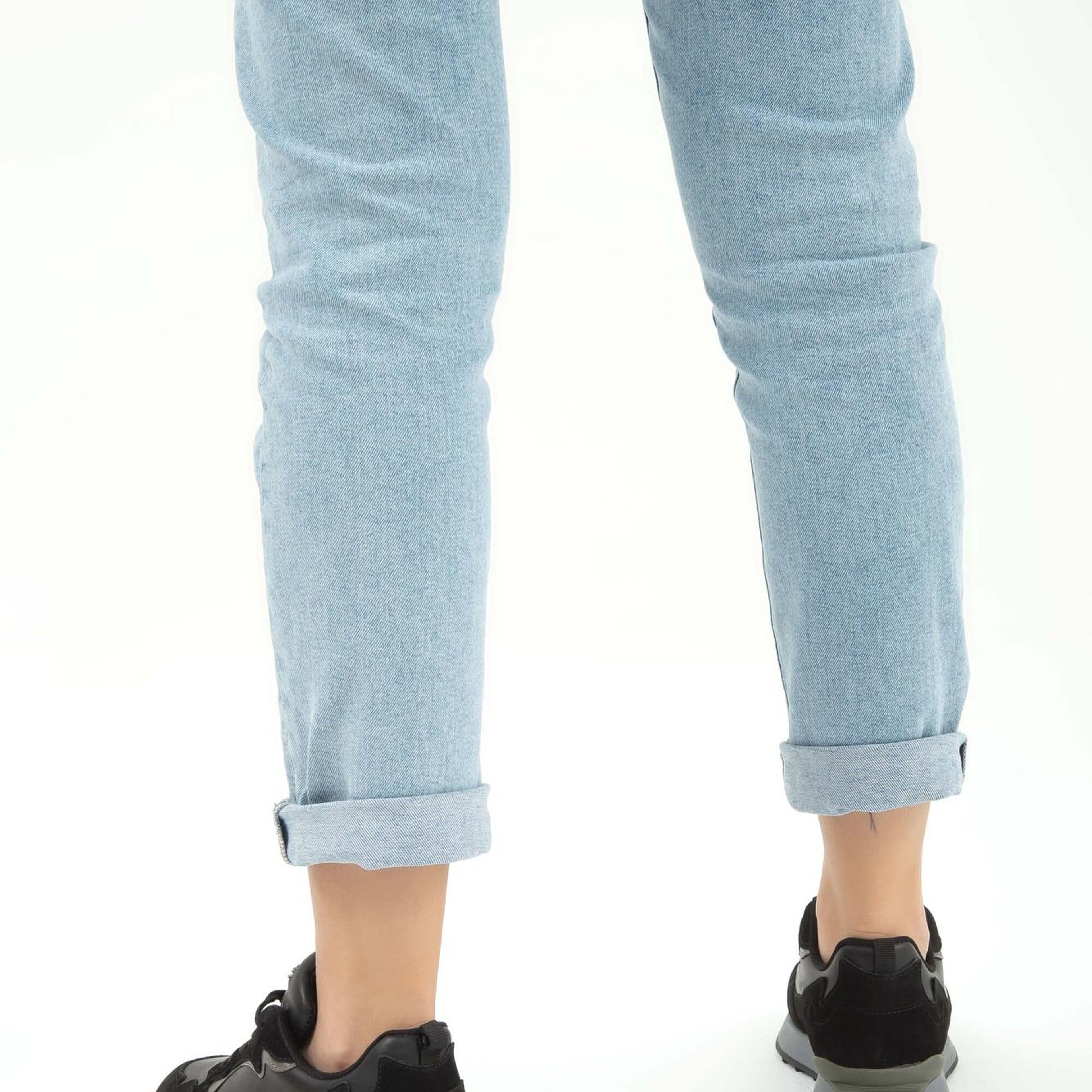 Tamer Tanca Kadın Vegan Siyah Sneakers & Spor Ayakkabı