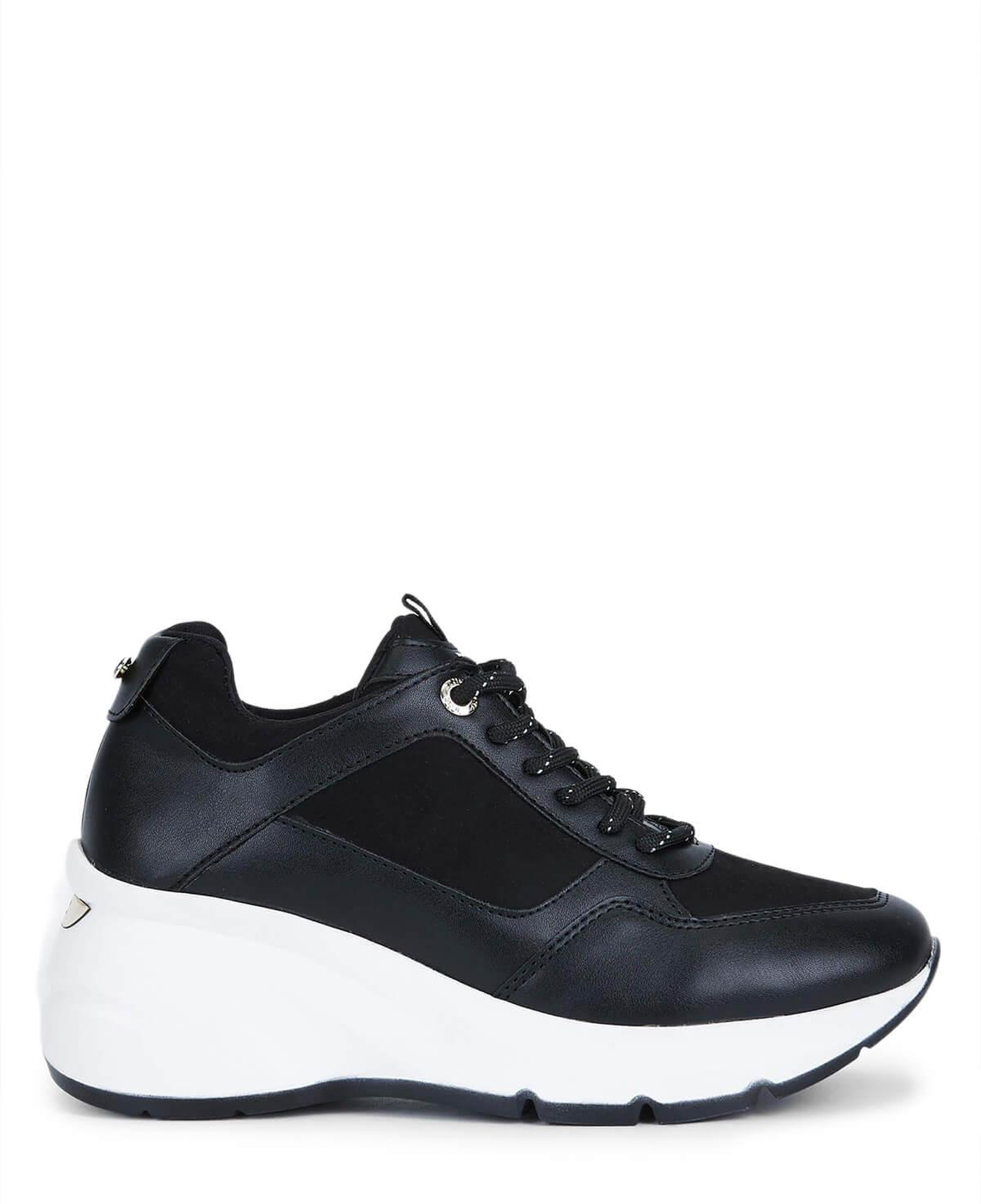 Tamer Tanca Kadın Vegan Siyah Sneakers & Spor Ayakkabı