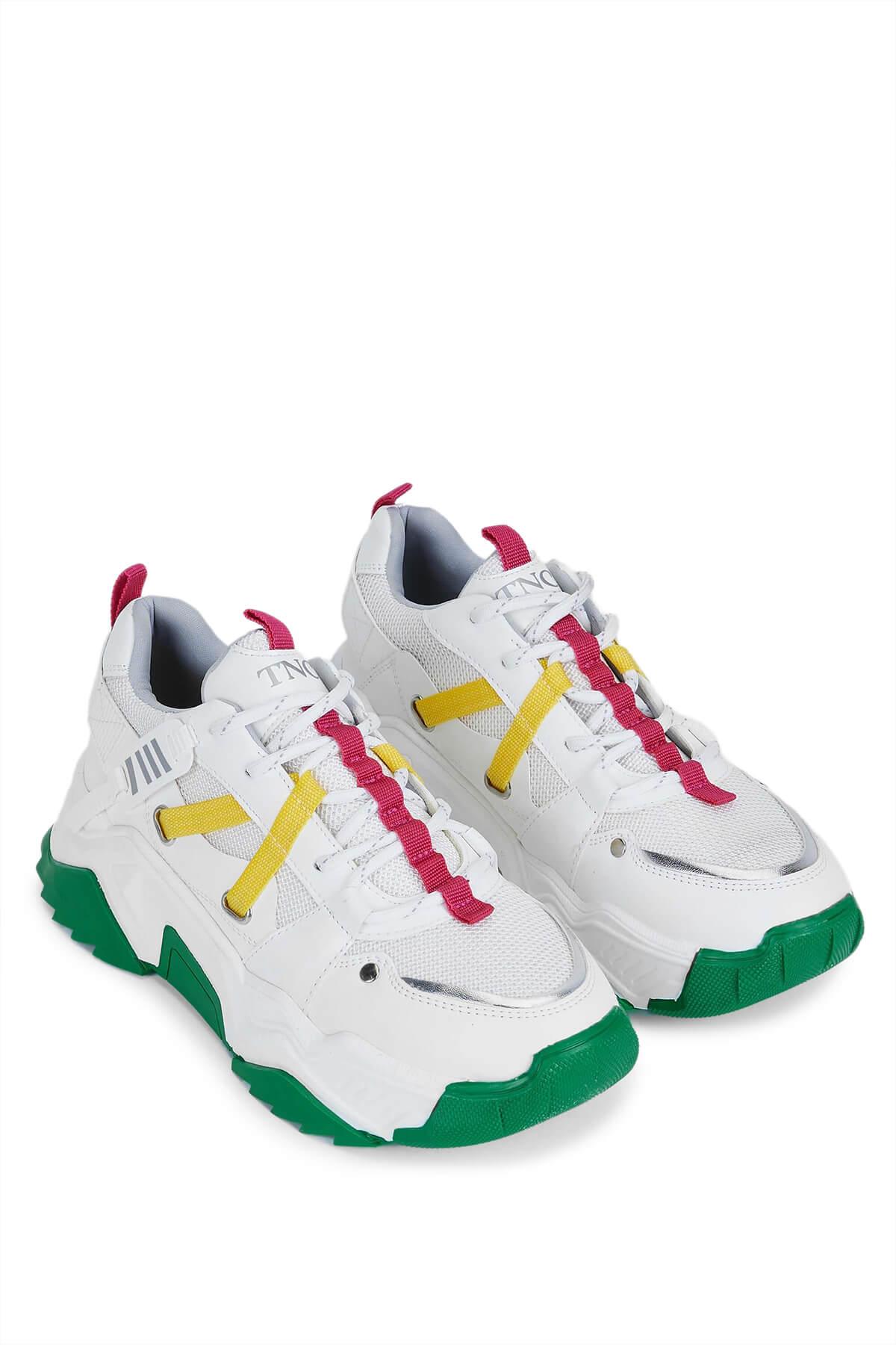 Tamer Tanca Kadın Vegan Beyaz Sneakers & Spor Ayakkabı