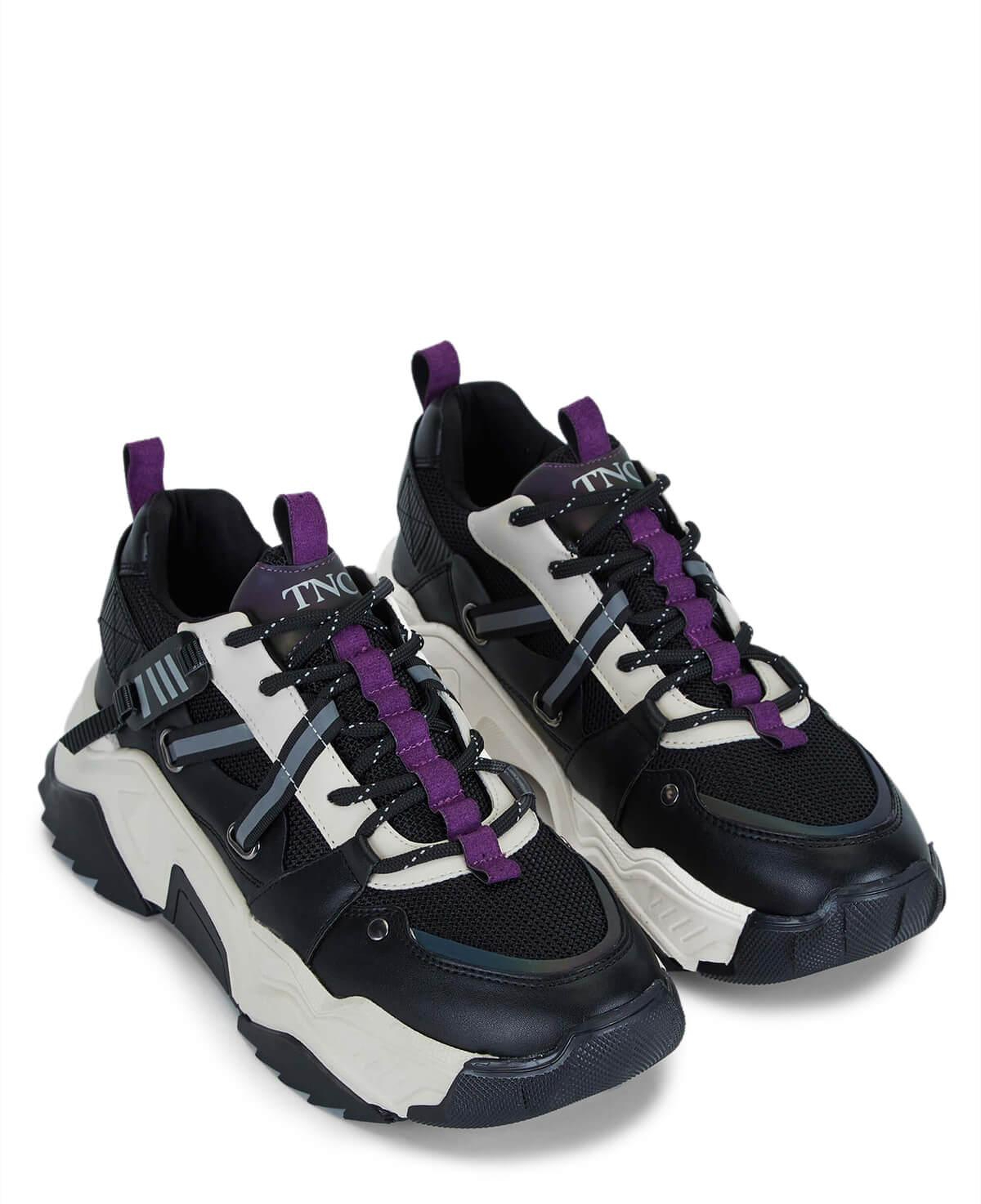 Tamer Tanca Kadın Vegan Siyah Sneakers & Spor Ayakkabı