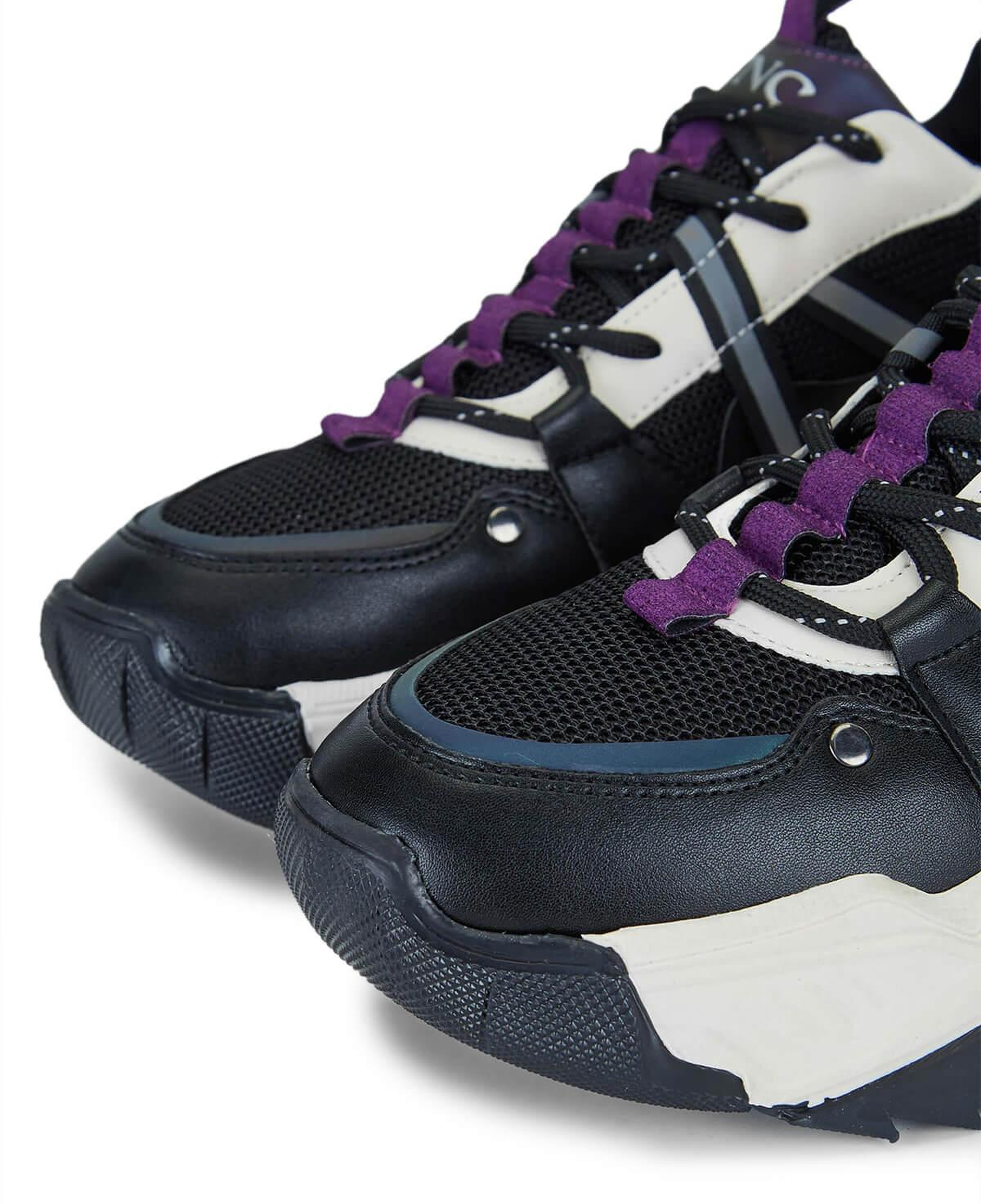 Tamer Tanca Kadın Vegan Siyah Sneakers & Spor Ayakkabı