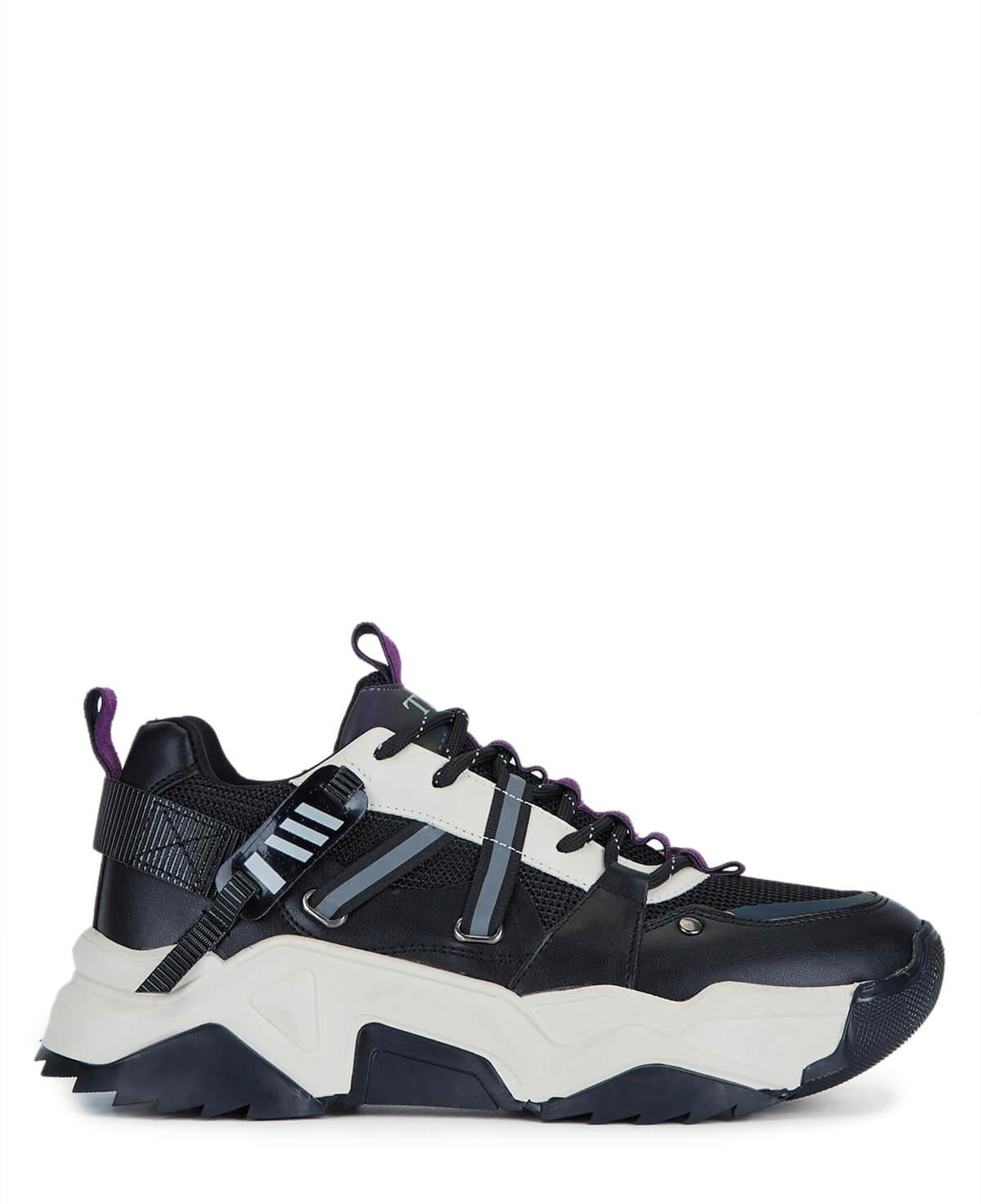 Tamer Tanca Kadın Vegan Siyah Sneakers & Spor Ayakkabı