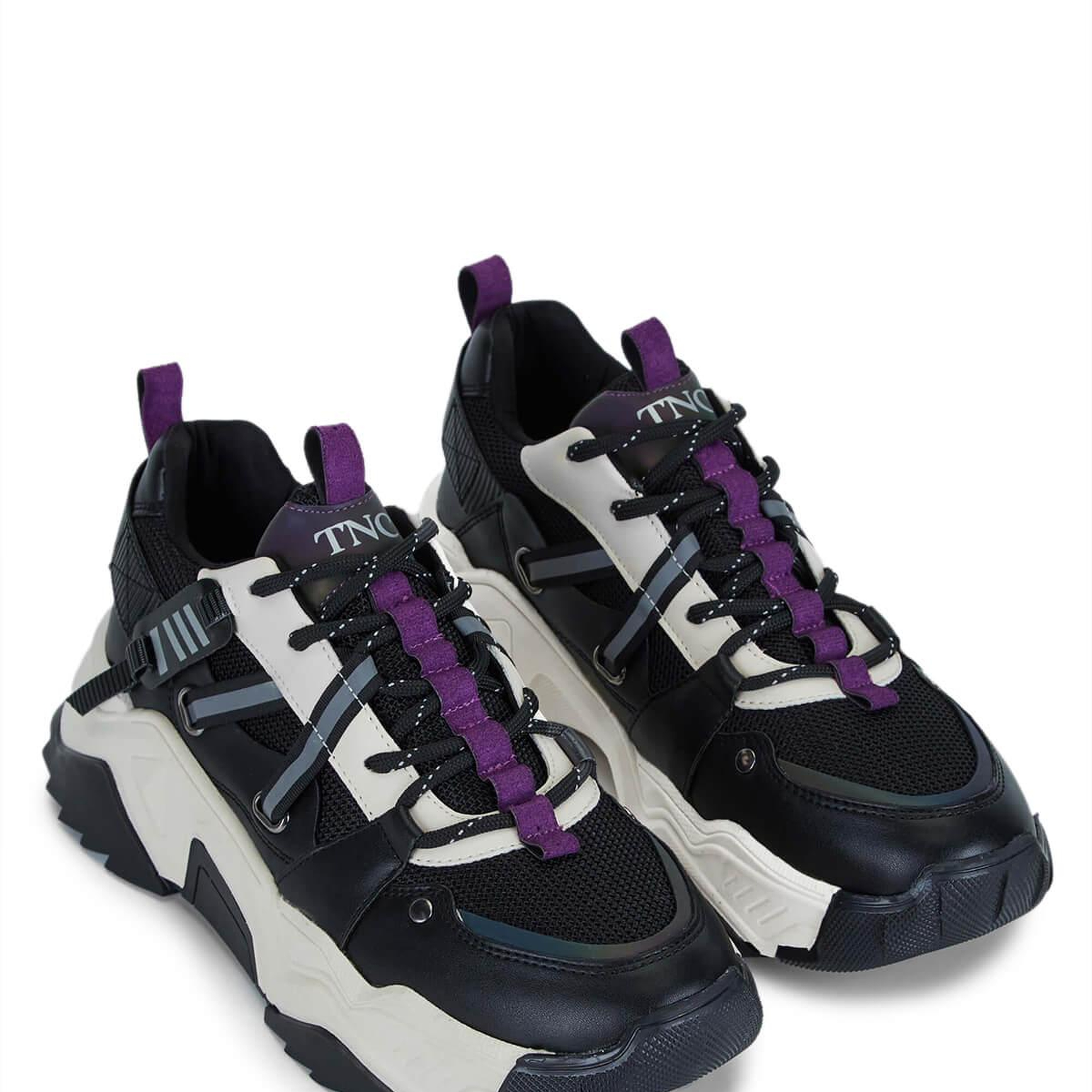 Tamer Tanca Kadın Vegan Siyah Sneakers & Spor Ayakkabı